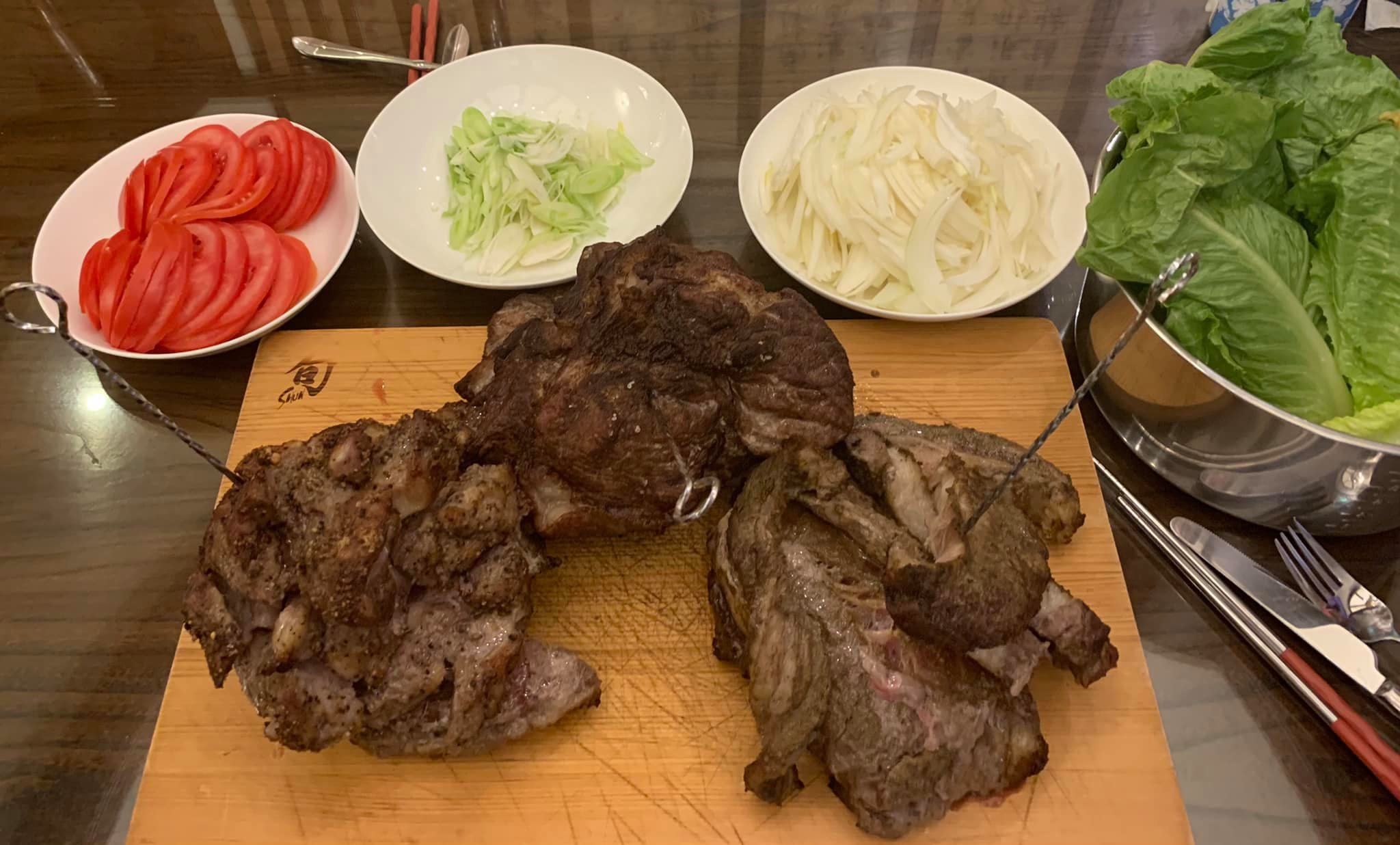 「巴西窯烤」是我在巴西東北角的勒西非（Recife）港口留下的味覺記憶。