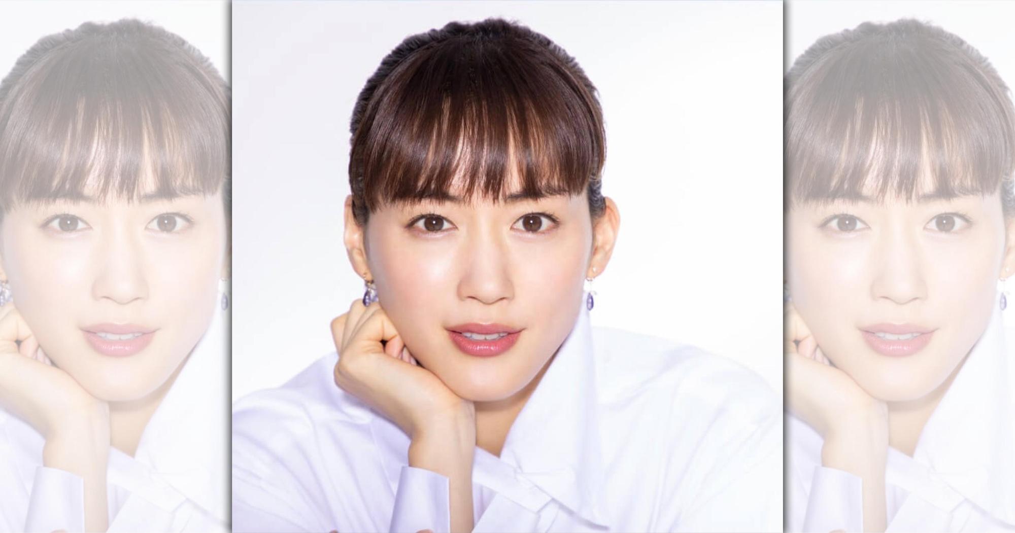 日本人氣女星綾瀨遙確診新冠肺炎入院治療。（翻攝自Horipro官網）