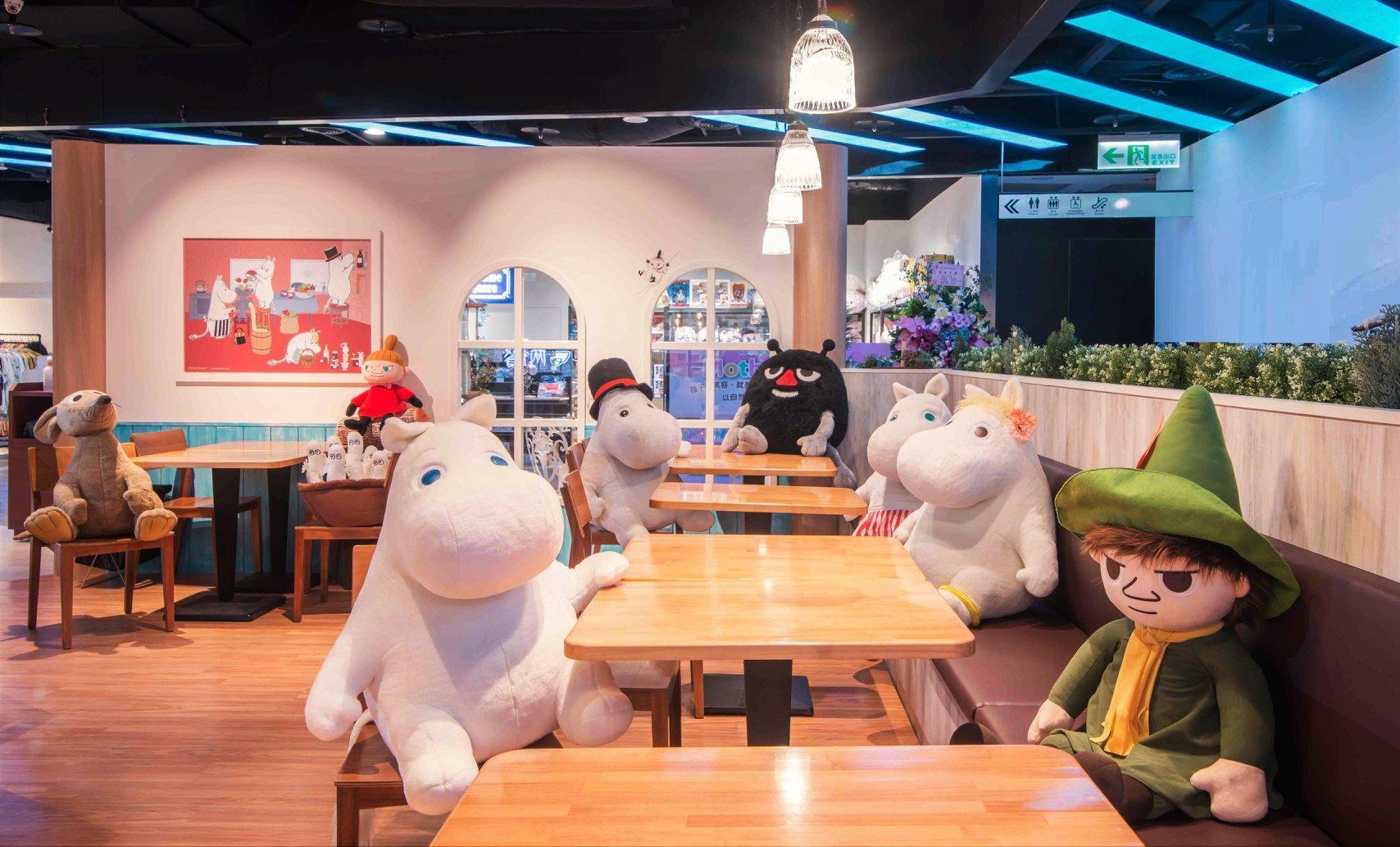位在台北市信義區ATT 4 FUN的「Moomin Cafe 嚕嚕米主題餐廳」將在本月30日結束營業。(翻攝自Moomin Cafe 嚕嚕米主題餐廳臉書)