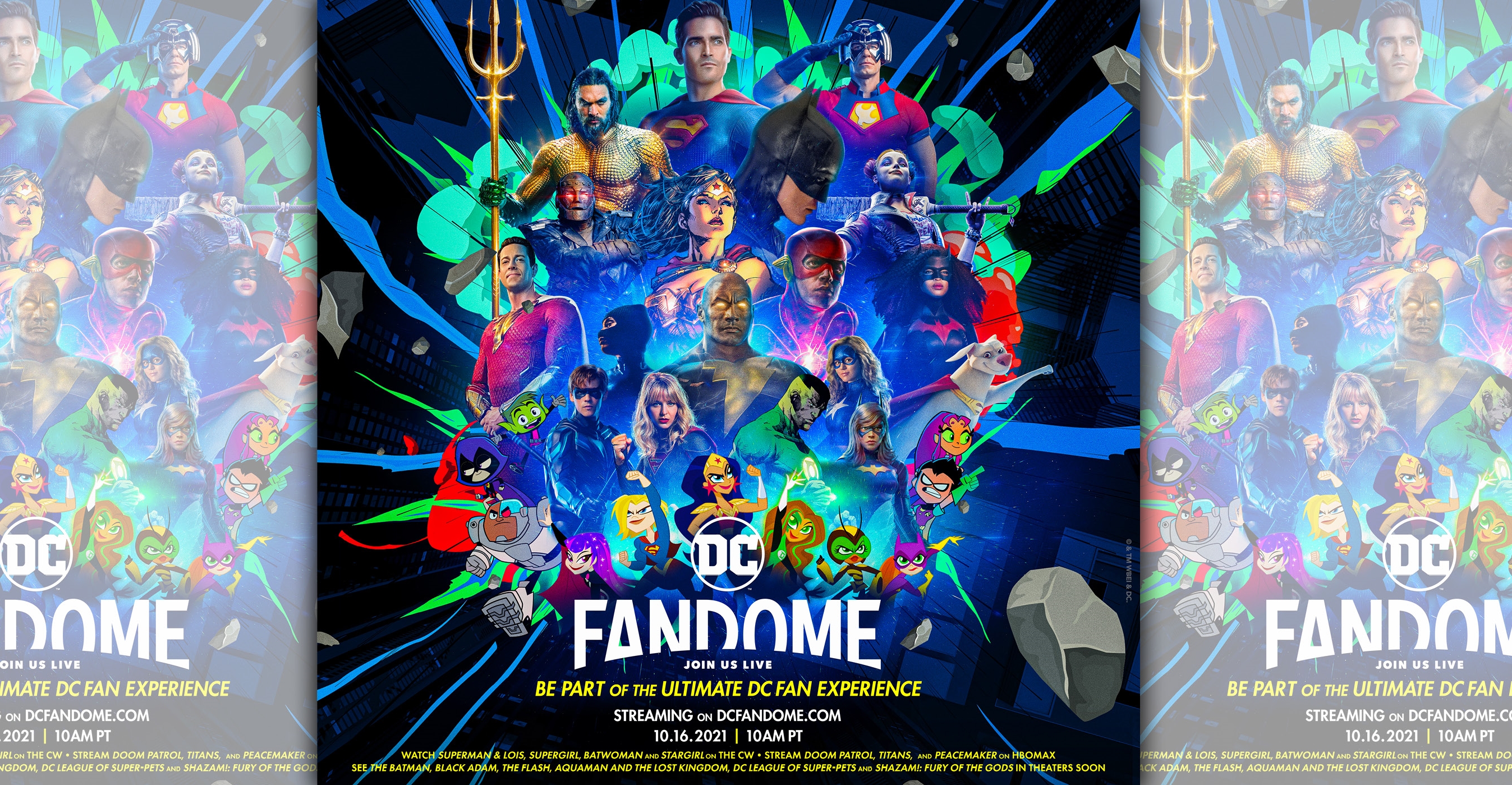 DC粉絲殿堂盛會涵蓋DC各種多媒體內容，從電影到動畫無所不包，也包括《蝙蝠俠》等新片片段。（DC提供）