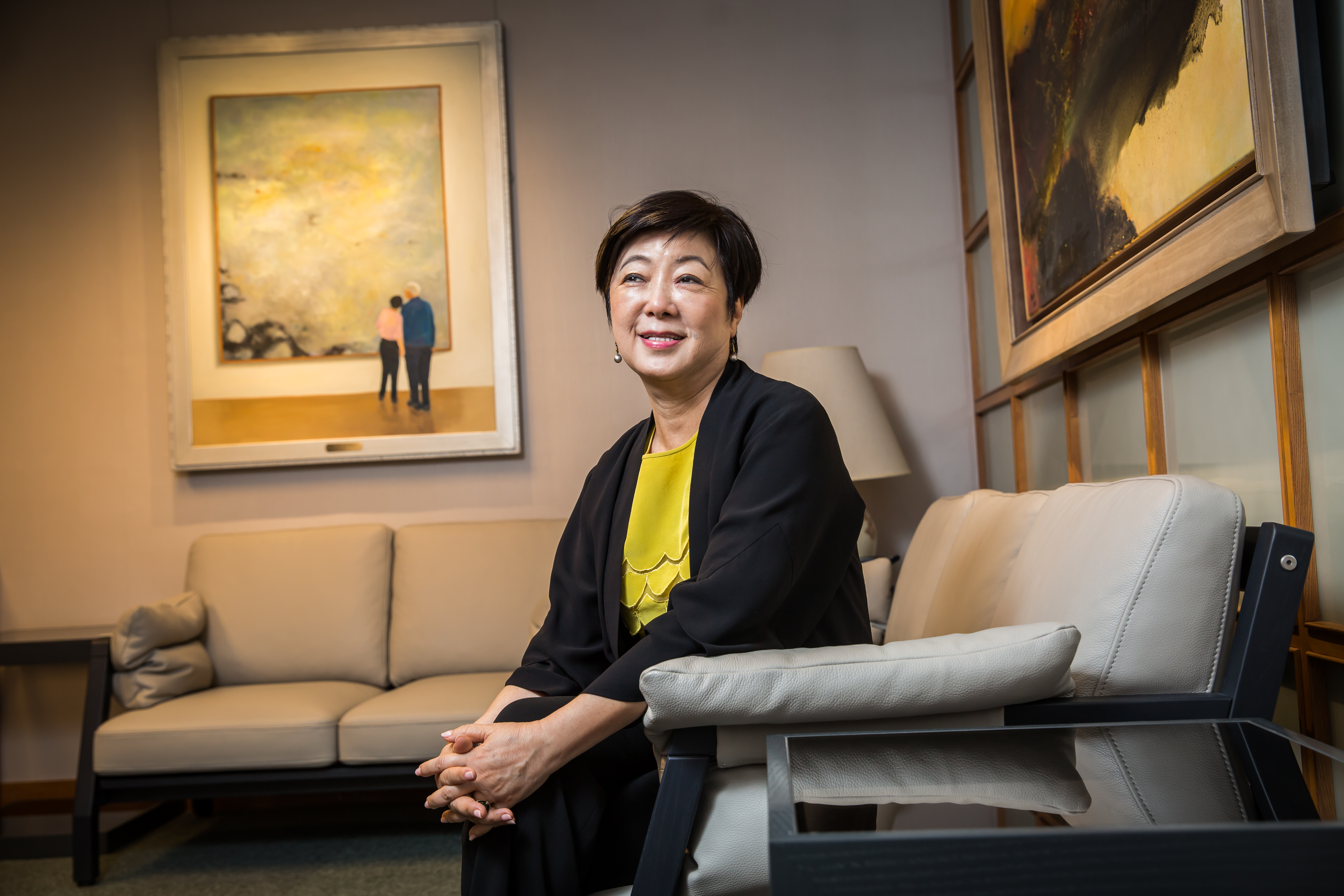 郭台銘表姊張淑芬明（2日）將到機場迎接BNT疫苗。（本刊資料照）