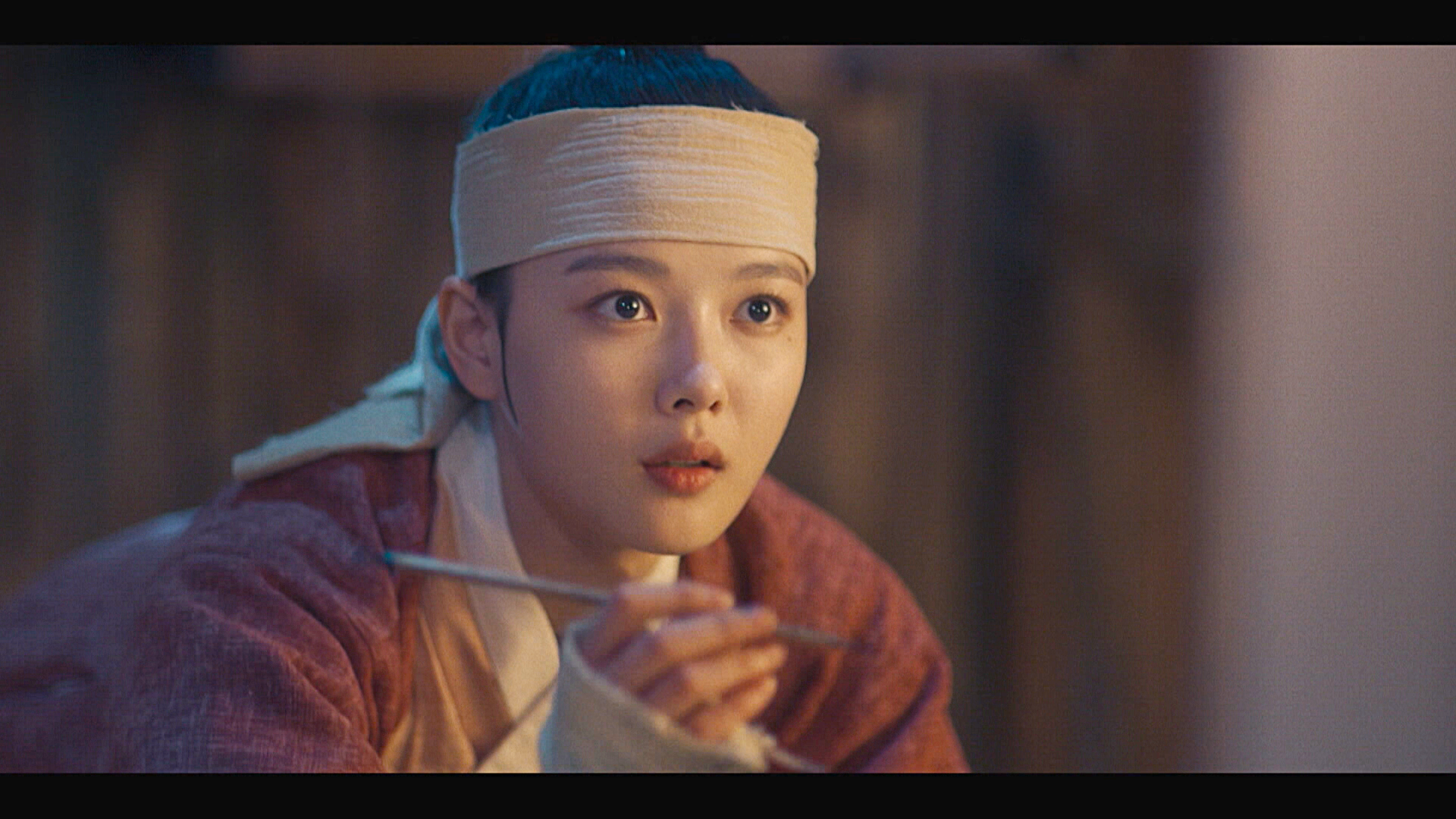 金裕貞在《紅天機》古裝扮相引起網友討論。（friDay影音提供）