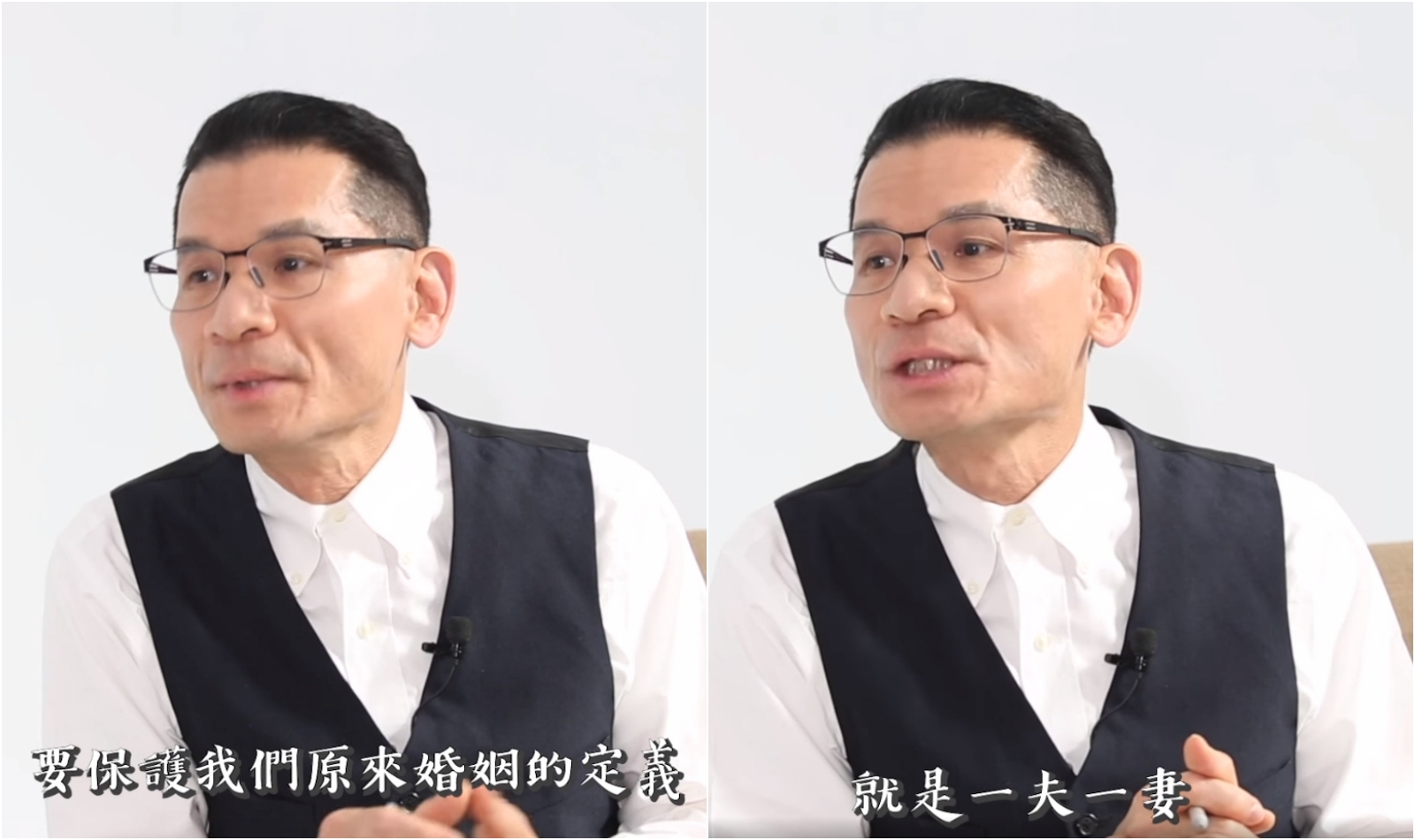 娘娘邀請張守一暢談護家盟的成立宗旨和目的。(翻攝自Alizabeth 娘娘臉書)