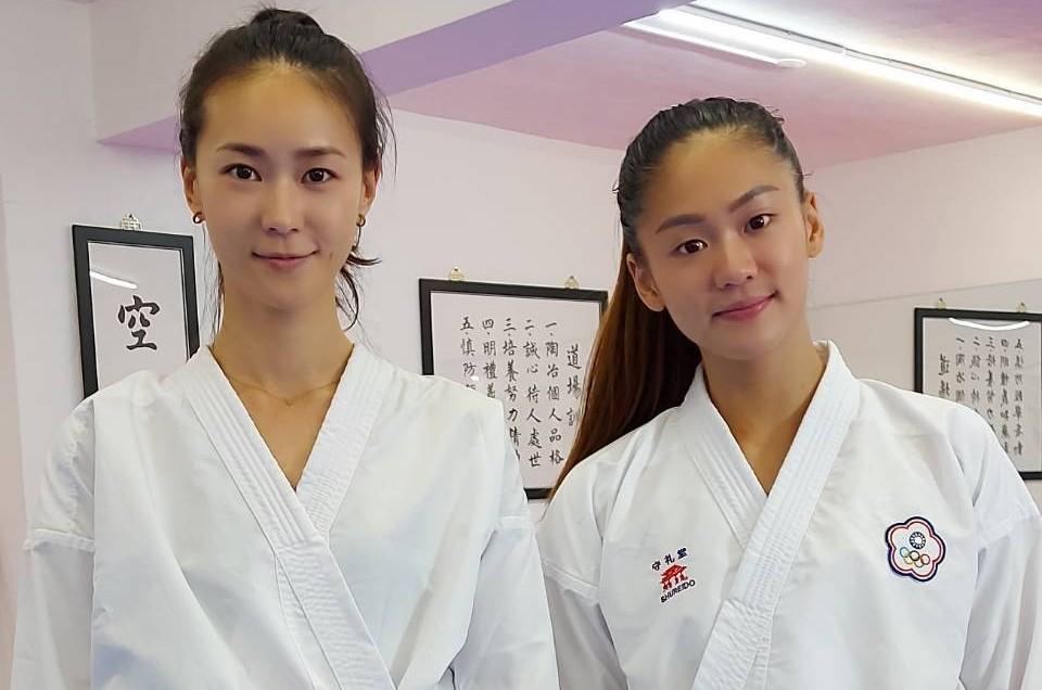 鍾瑶與文姿云宛如雙胞胎姊妹。(星滿林國際提供)