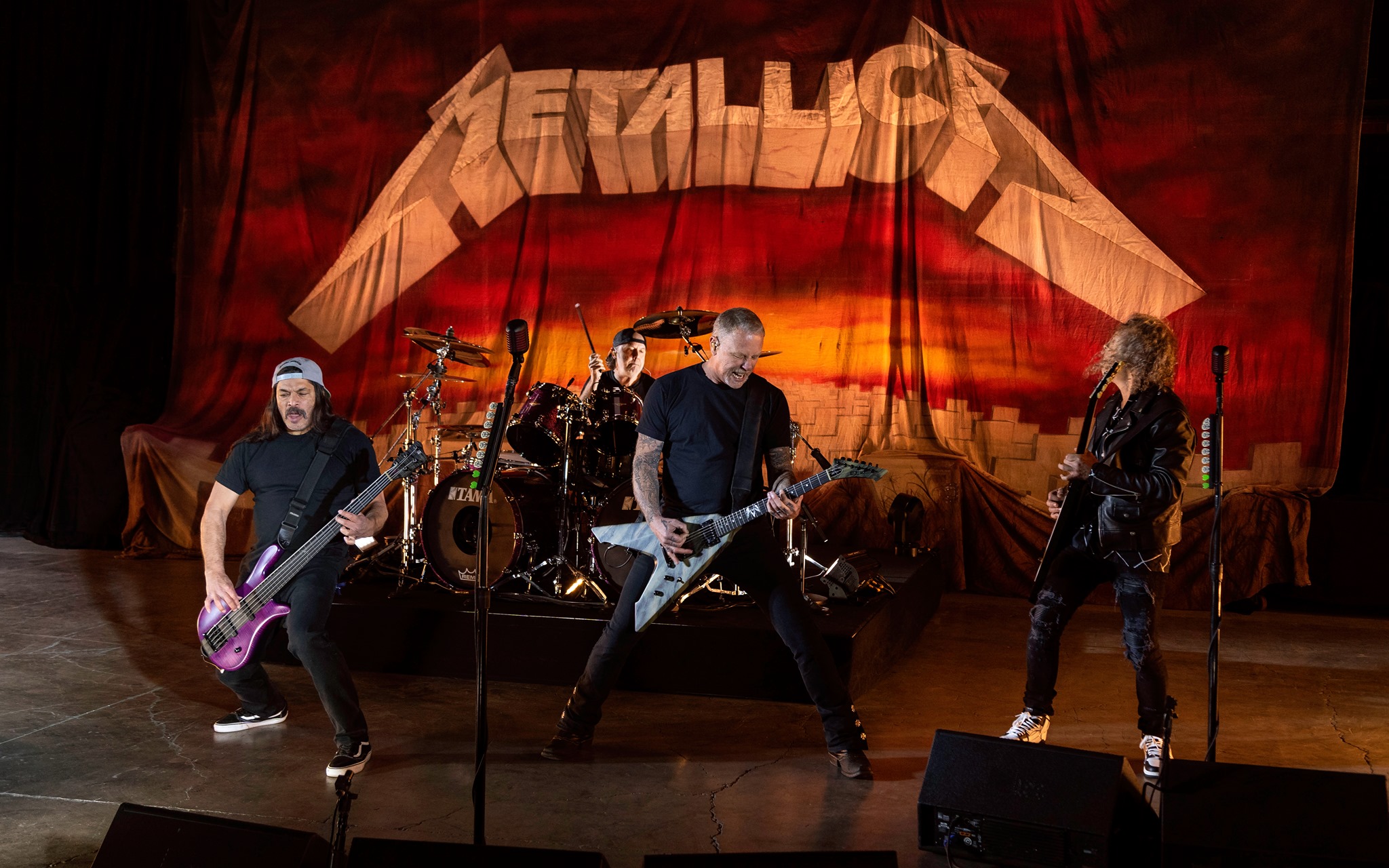 「金屬製品」被譽為是世界上最偉大的搖滾樂團。（翻攝Metallica IG）