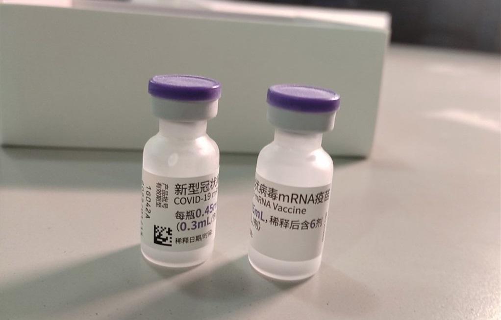 食藥署表示，首批BNT疫苗最快可於9月16日驗畢並核發封緘證明書。（食藥署提供）