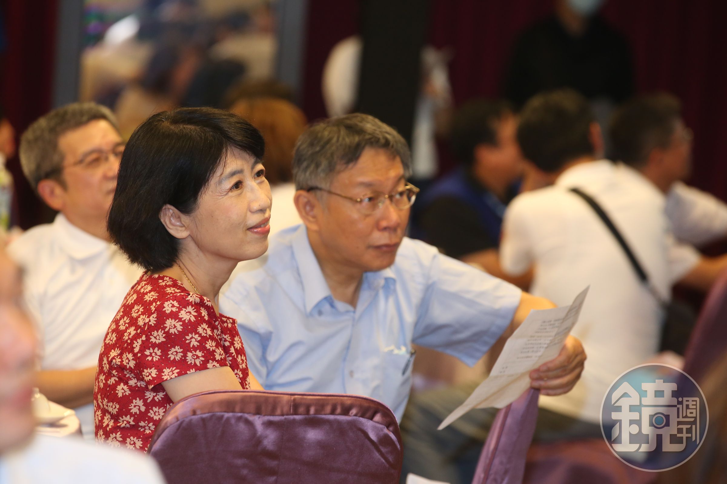 陳佩琪在臉書分享與柯文哲夫妻生活的小故事。（本刊資料照）