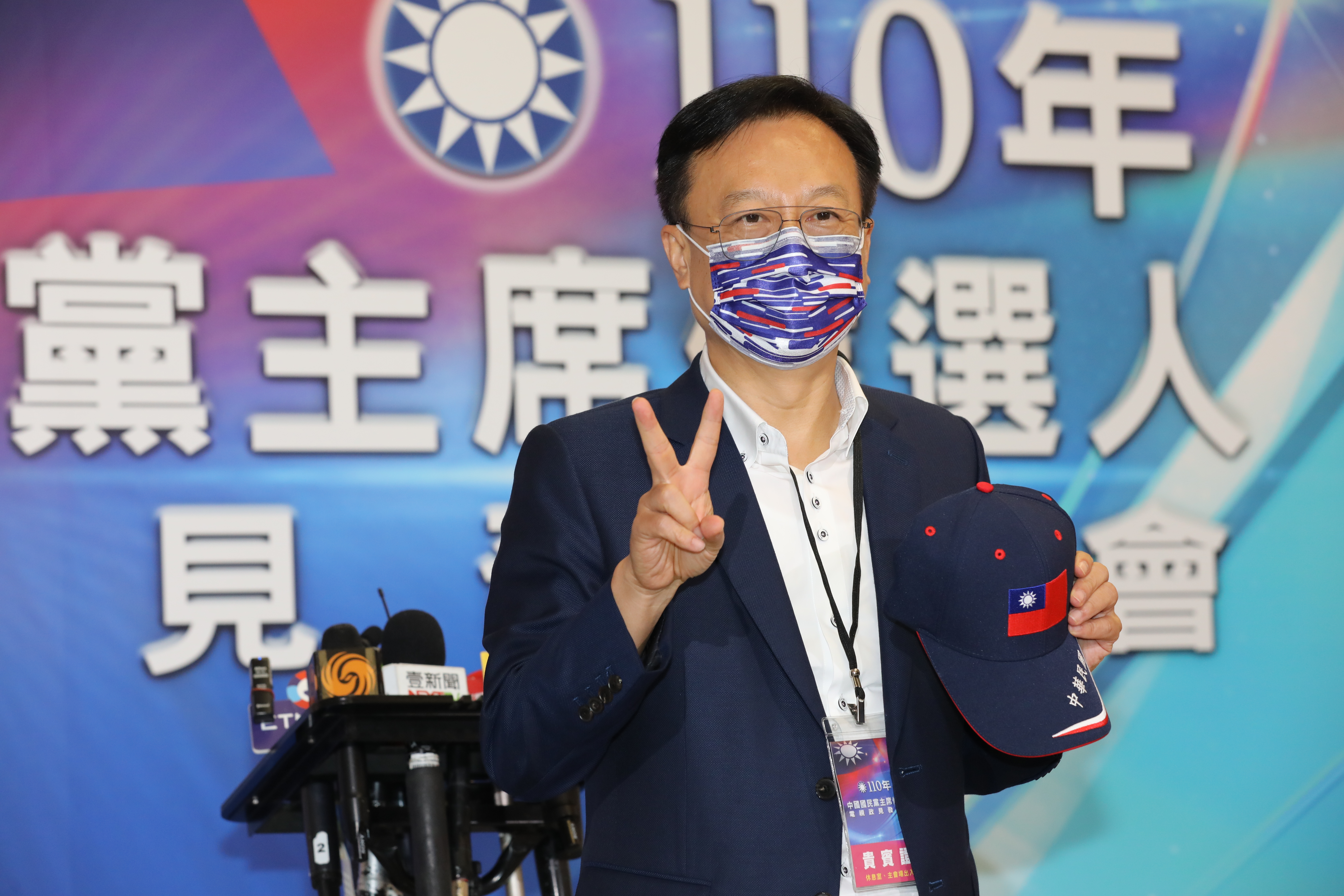 卓伯源強調當選主席將邀請中共總書記習近平來台，進行兩岸和平之旅。