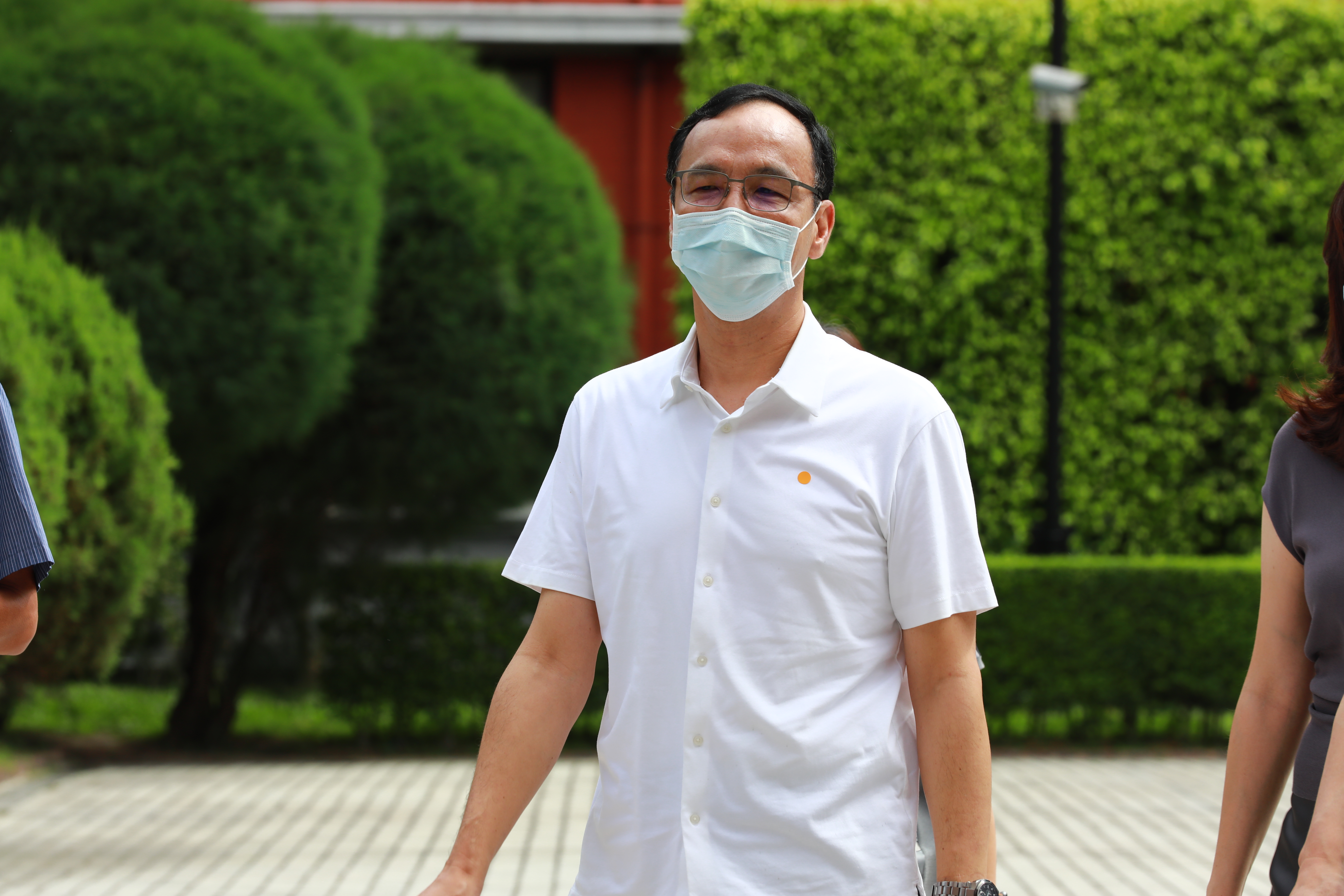 朱立倫呼籲氣候變遷一定要入憲，因為沒有入憲，「就沒有真正願意負責任的政府！」（本刊資料照）