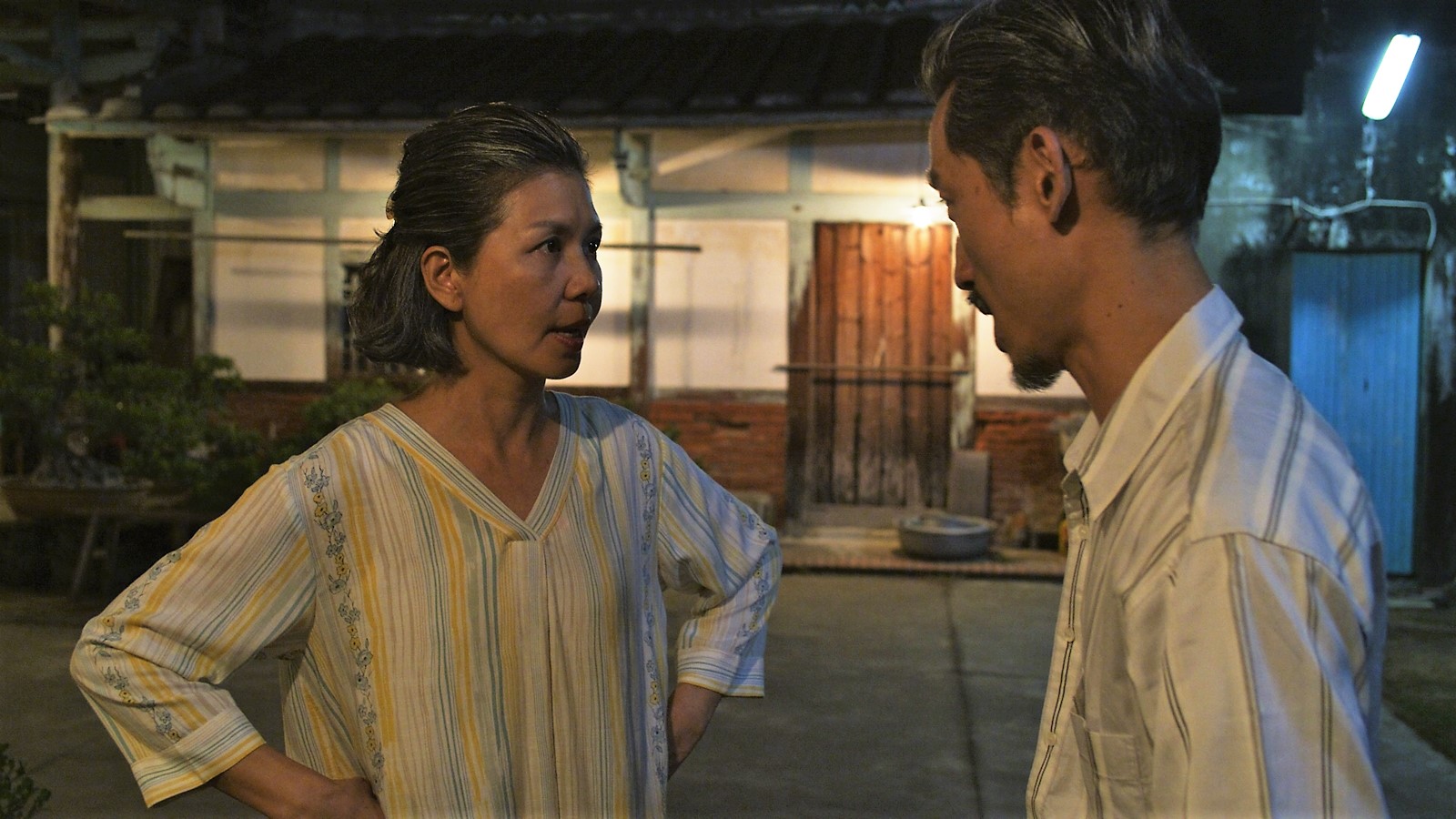 于子育（左）為了《俗女2》與陳竹昇的吵架戲，足足準備了2個禮拜。（華視提供）