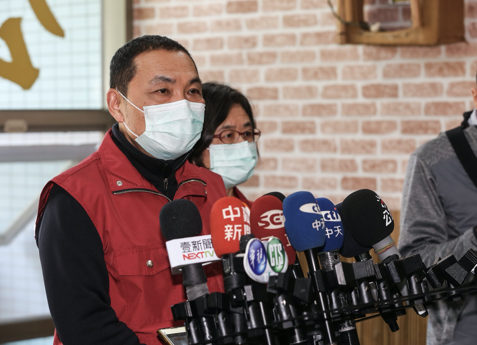 侯友宜建議中央，若Delta病毒出現「該升三級就升三級」。（資料照）