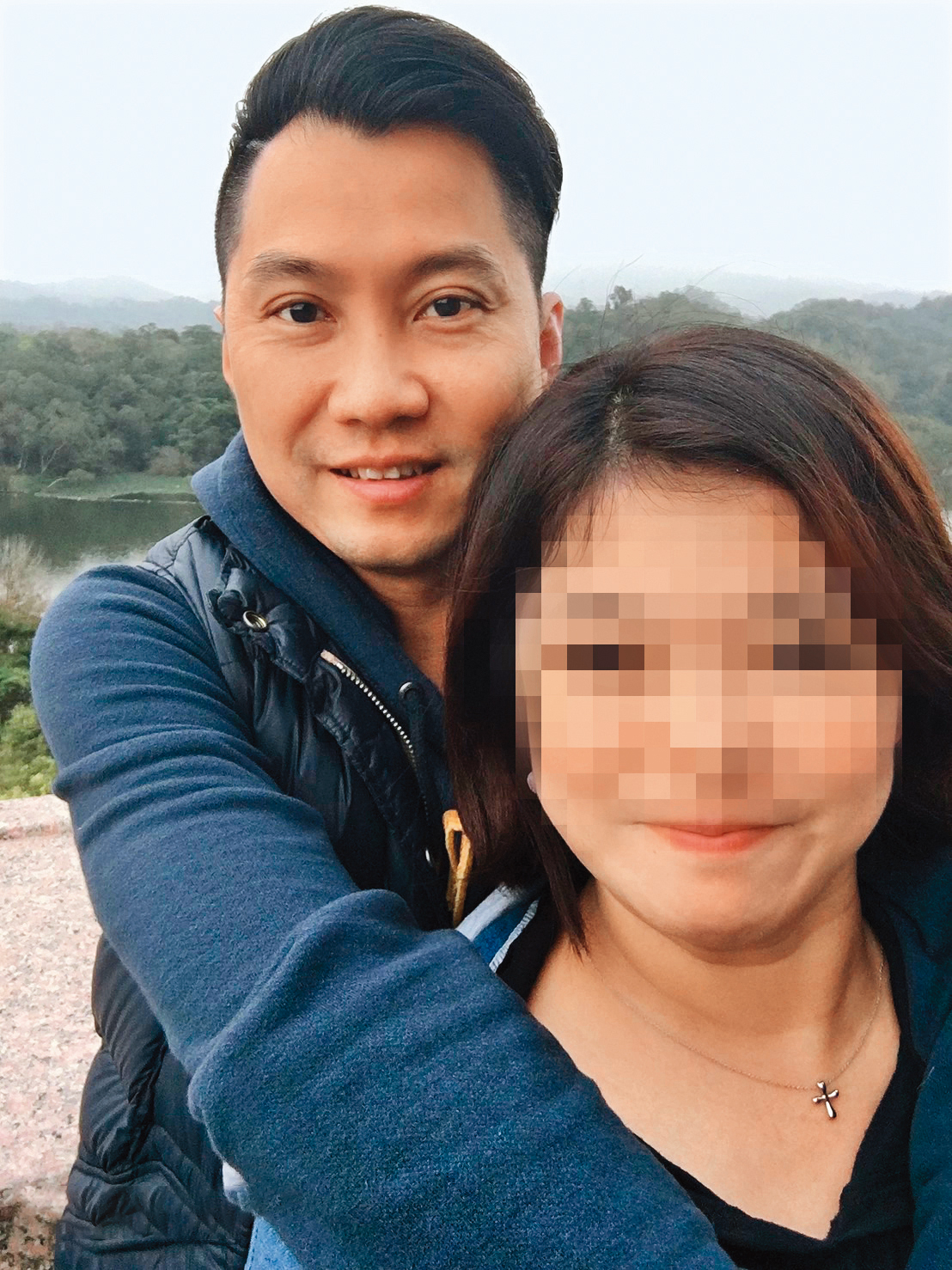 梁國德和梁妻結婚至今已15年。(讀者提供)