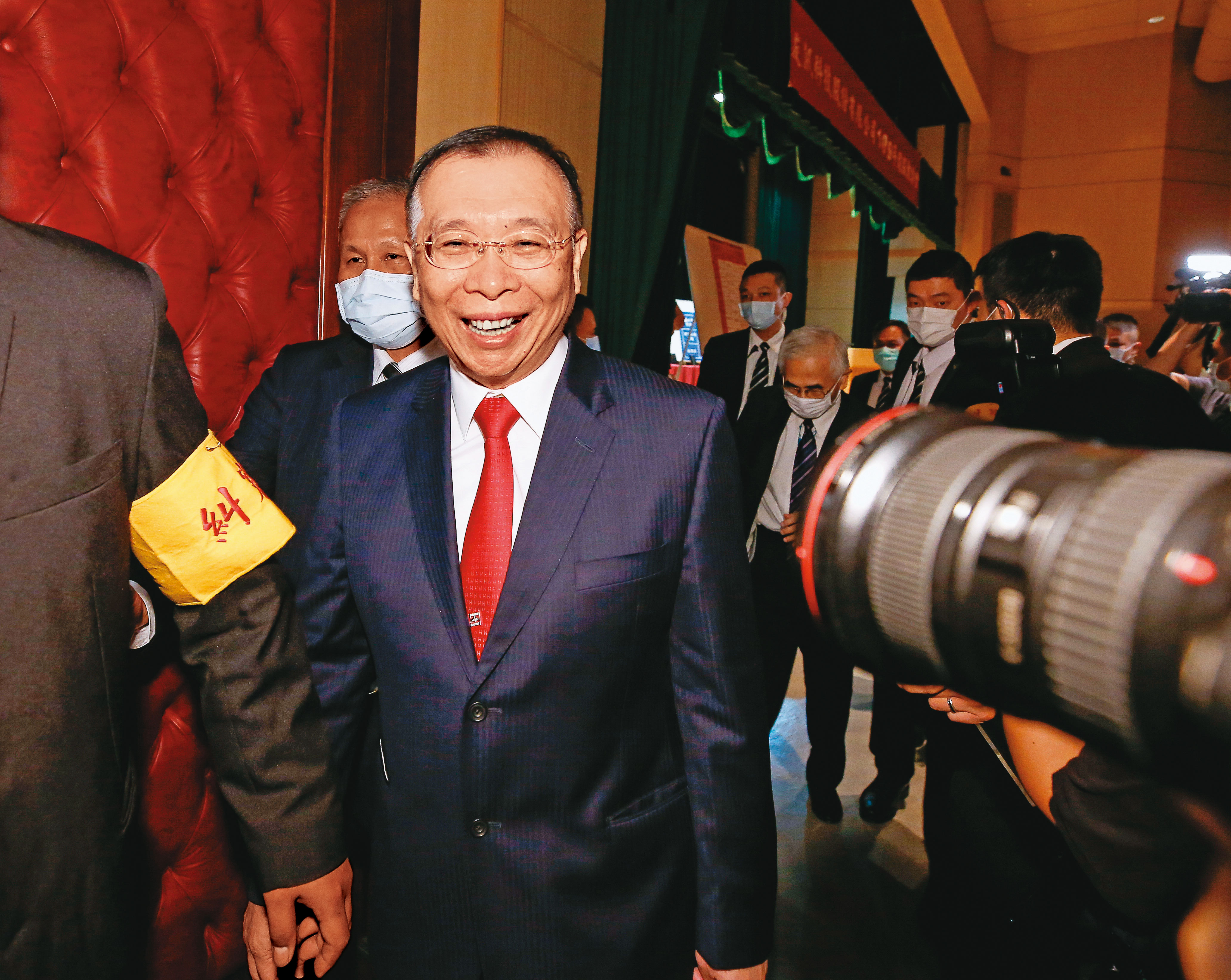 台鋼集團謝裕民（圖）這次也力挺林文淵，後續將支持他續任台苯董座。
