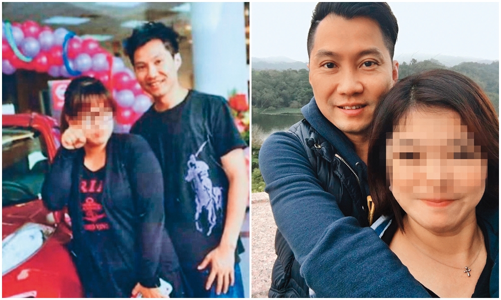 梁國德和梁妻交往3年多結婚，兩人原有計畫開親子餐廳，2人結婚至今已15年。（讀者提供）