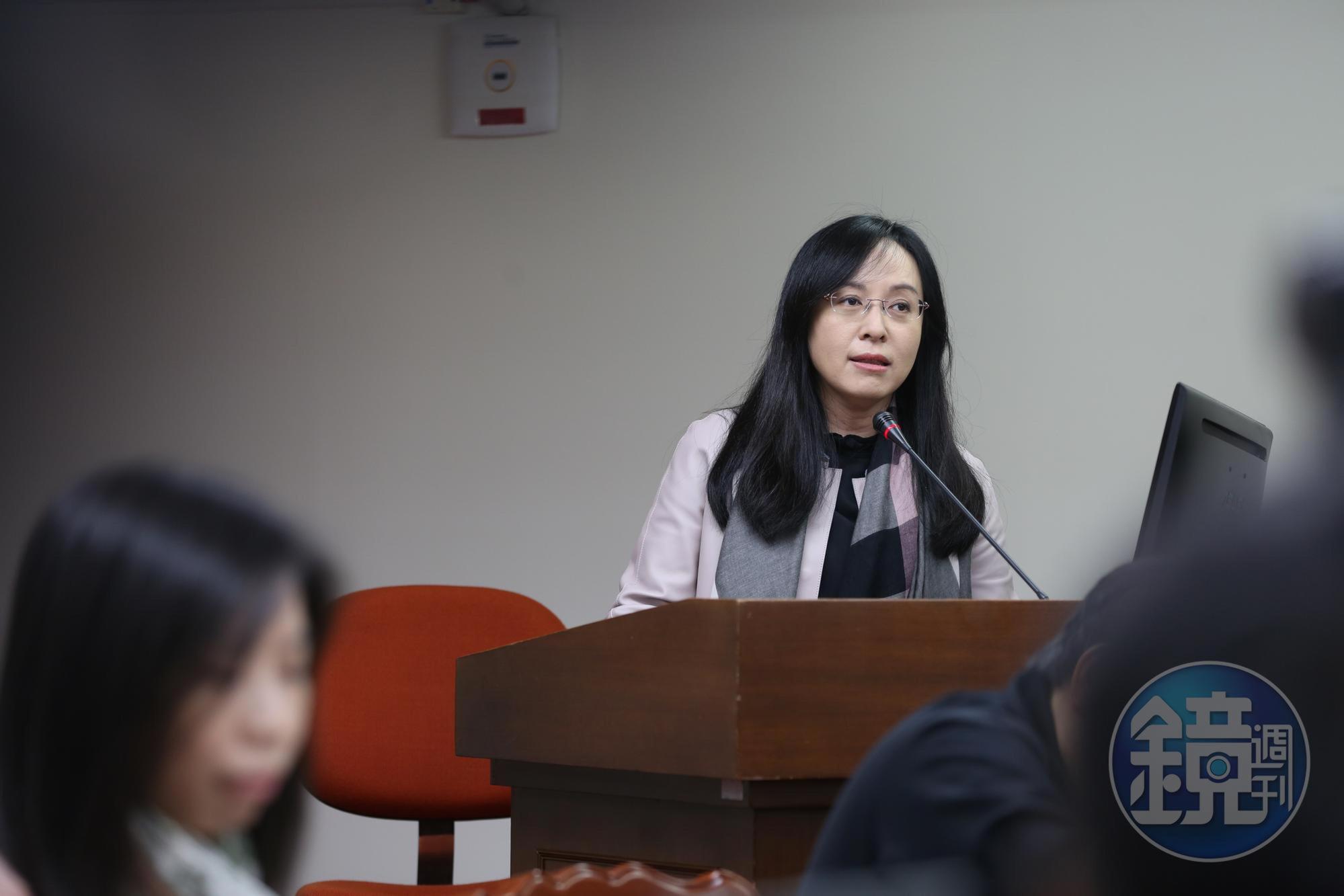 立委陳瑩在臉書分享兒子遭到校園霸凌的事件。（本刊資料照）