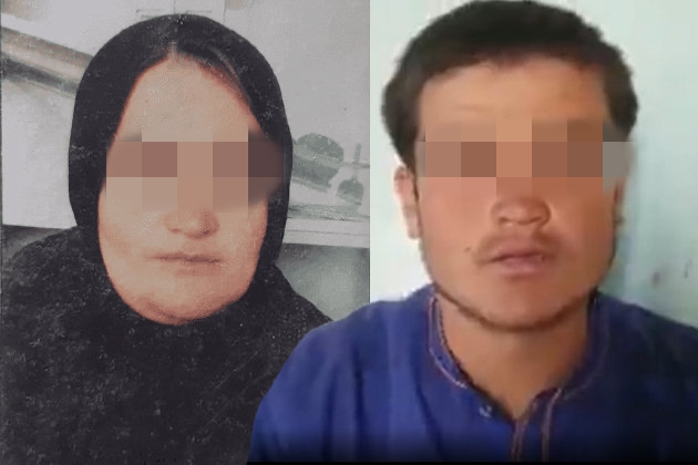 遭槍殺的前阿富汗女警奈佳兒(左)身亡後,他的愛子上網拍攝影片控訴塔利班的惡行。(翻攝Aditya Raj Kaul推特)