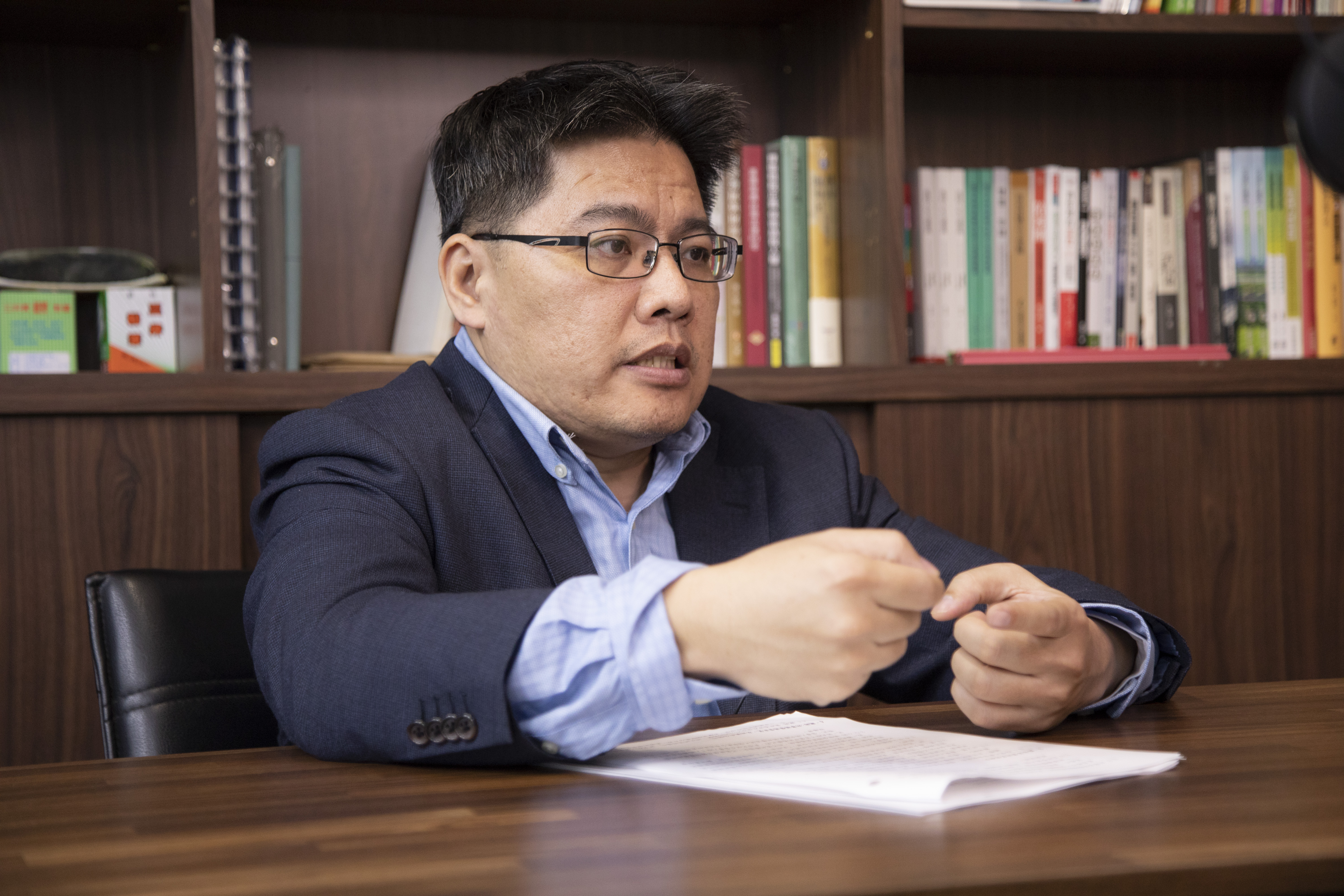 立委邱顯智回應「大新竹」縣市合併議題，認為林智堅拋出問題當然很好，但談的太片面。（本刊資料照）