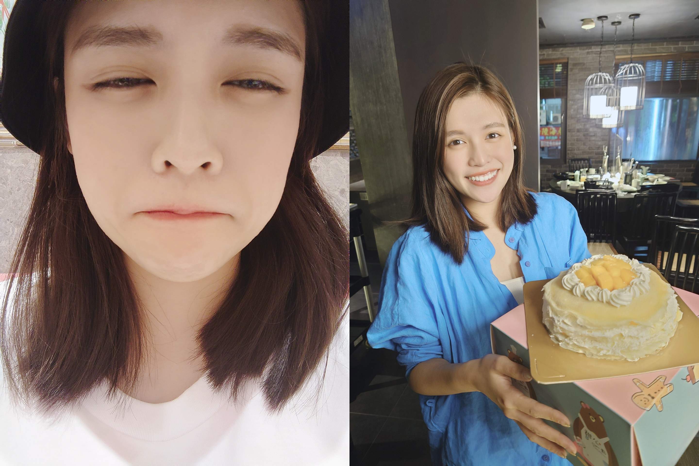 夏宇童被鄰桌爆雷電影情節，不知到底要怎麼辦才好。（翻攝自夏宇童臉書）