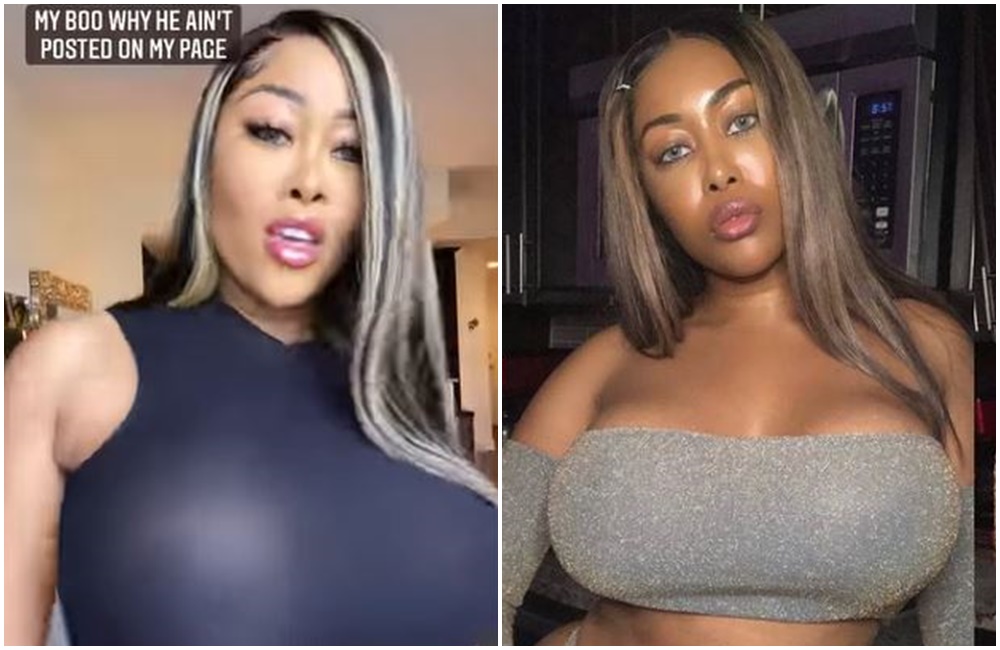 美國一名網紅稱自己因為太美了，所以無法和女性交朋友。（翻攝Moriah Mills的IG）