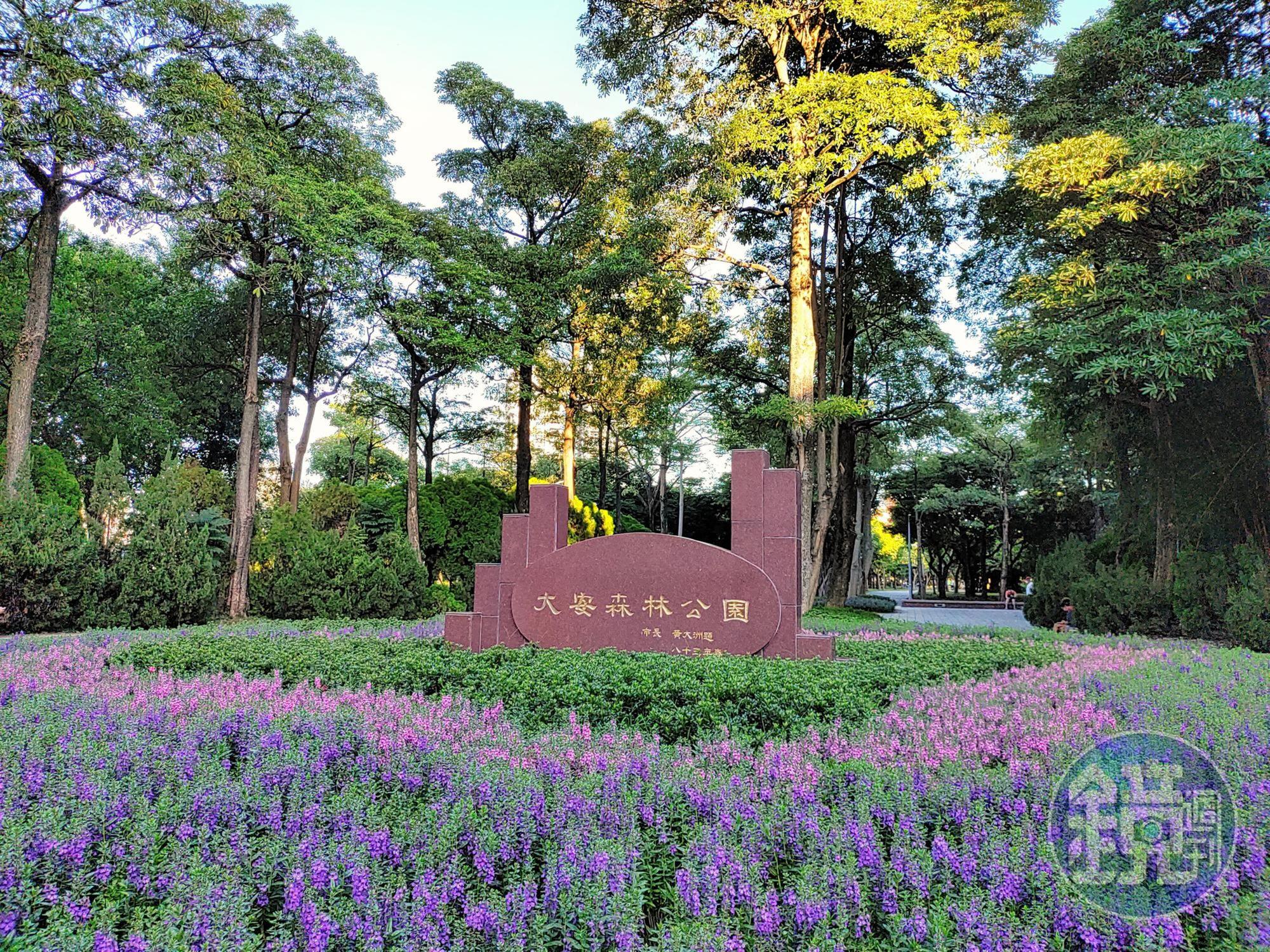 大安森林公園昨有外籍人士進行宗教聚會，遭警查出有人違反防疫規定。