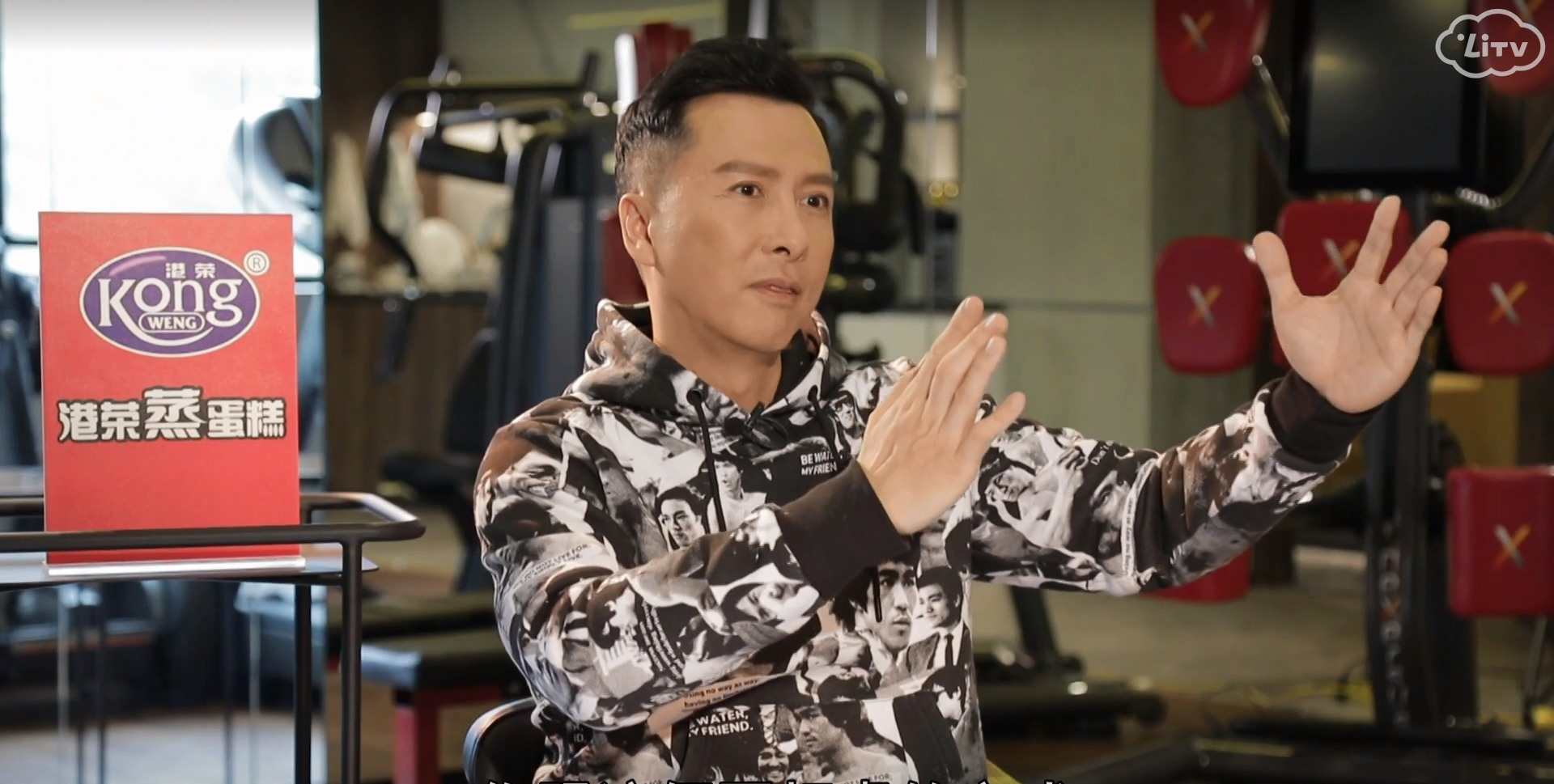 從開始練武起，甄子丹便將「成為李小龍第二」當作夢想。（LiTV、世詮提供）