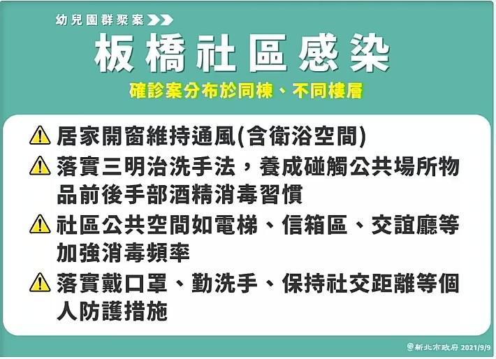 針對社區大樓感染,侯友宜提出4點呼籲。(翻攝侯友宜臉書直播)