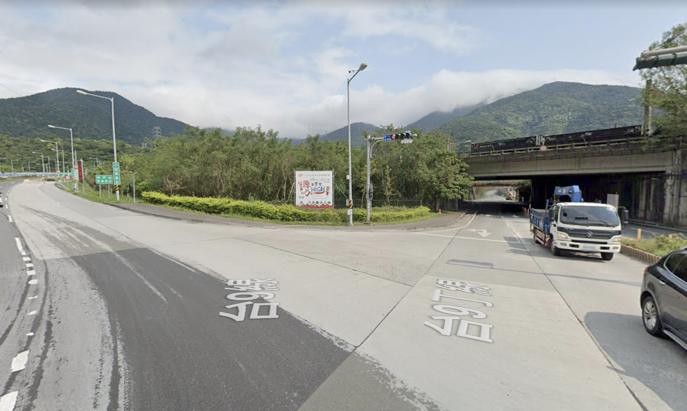 台9及台9丁線蘇花公路都在公路總局公告的預警性封路路段內。（翻攝自Google Maps）