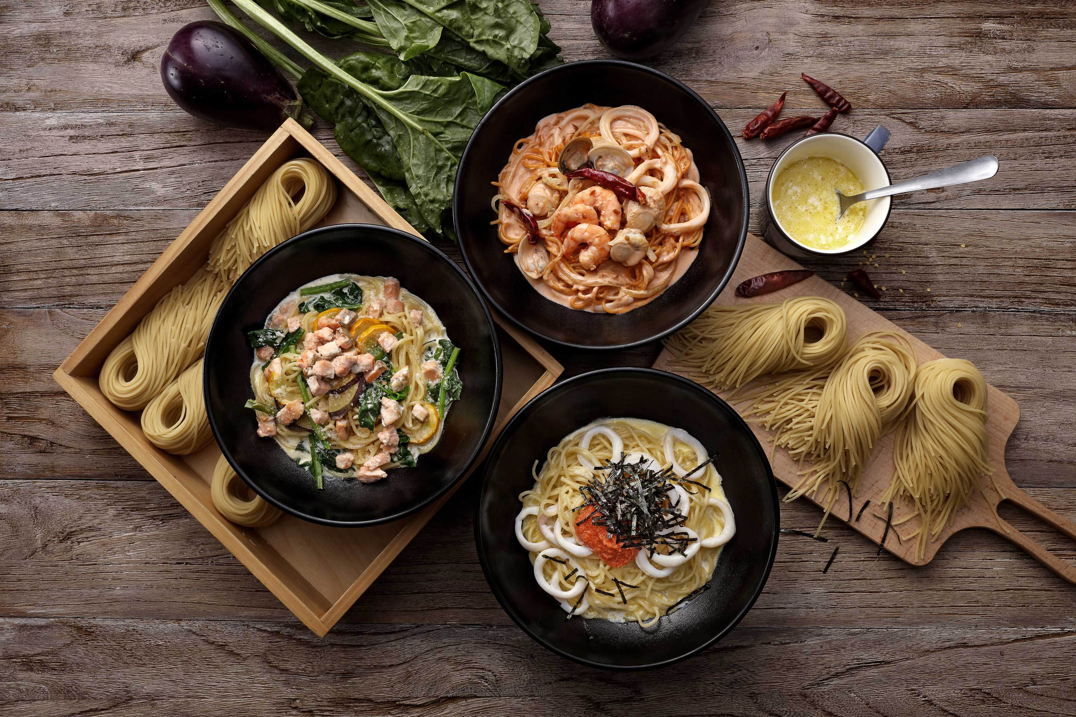 「BEPPIN PASTA」以新鮮製作、富有嚼勁的義大利麵為最大特色。（BEPPIN PASTA提供）