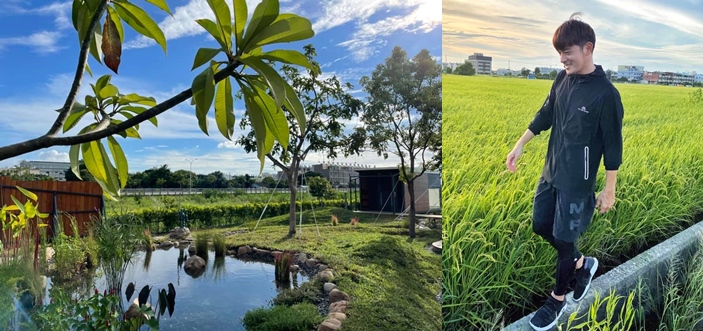 宥勝接下vivo X70手機代言，將以手機記下生活點滴，包括他正努力打造中的移動木屋。（宥勝臉書）