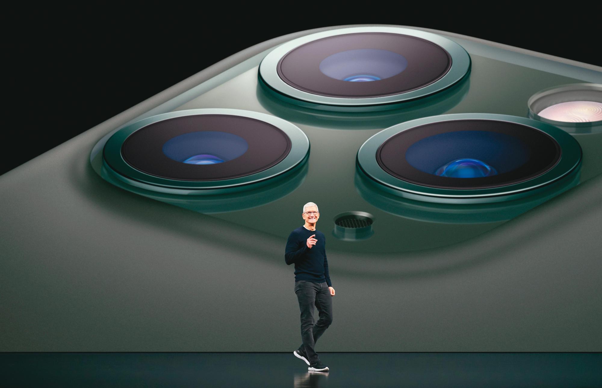 蘋果執行長庫克(Tim Cook)一直對稱霸AR(擴增實境)產業雄心勃勃。(翻攝自蘋果官網)