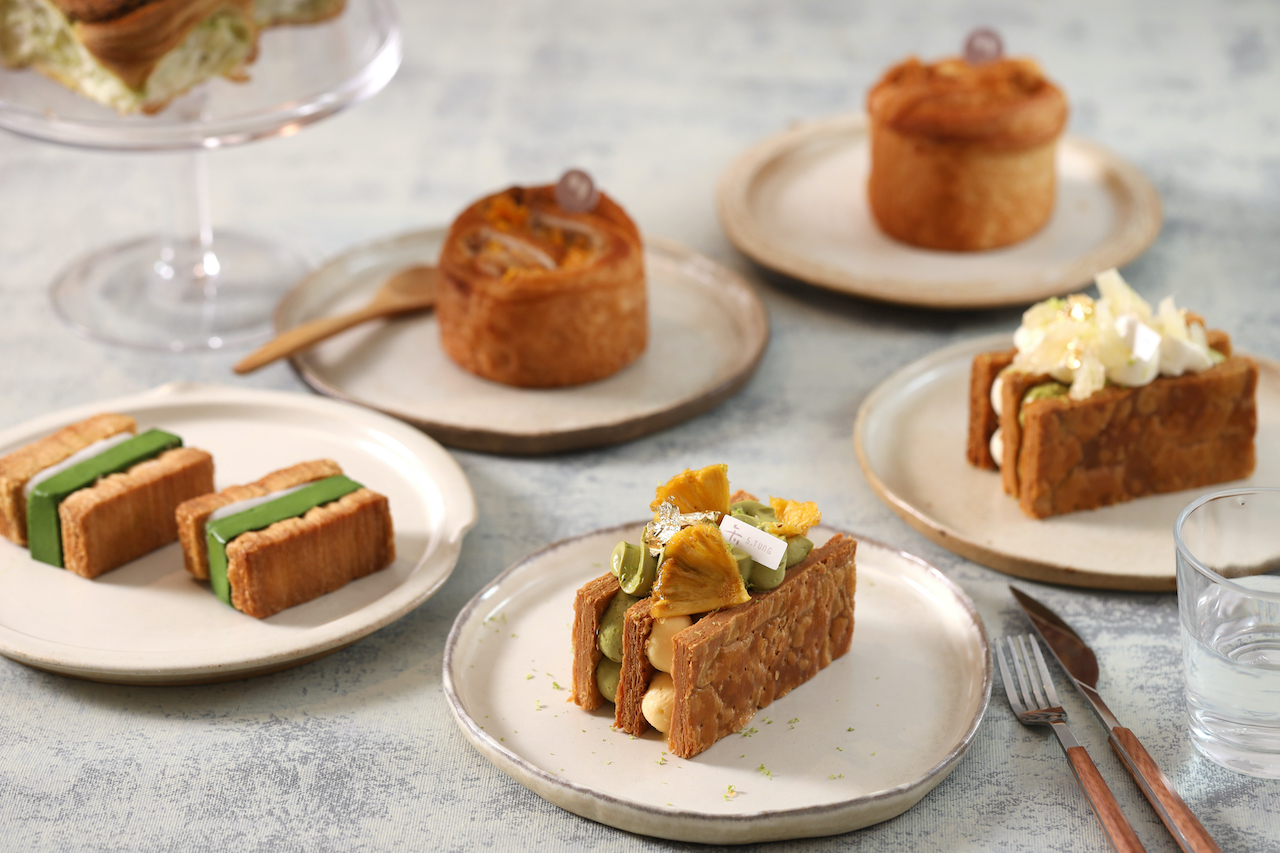 秋季到了，奶油香氣濃郁的千層酥皮點心將陸續登場。（德麥食品提供）