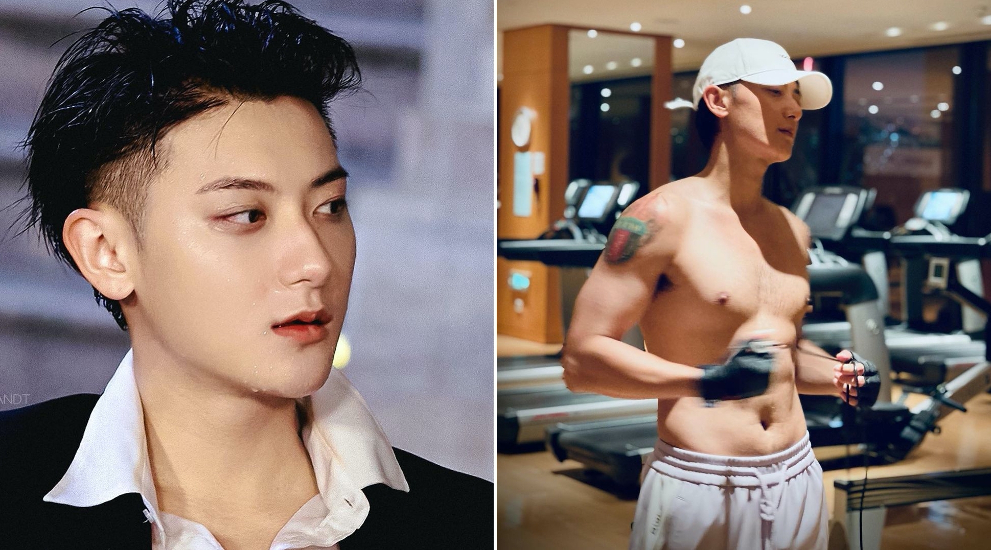 前韓團EXO成員、中國男星黃子韜新照刻意強調陽剛味。（翻攝黃子韜IG）