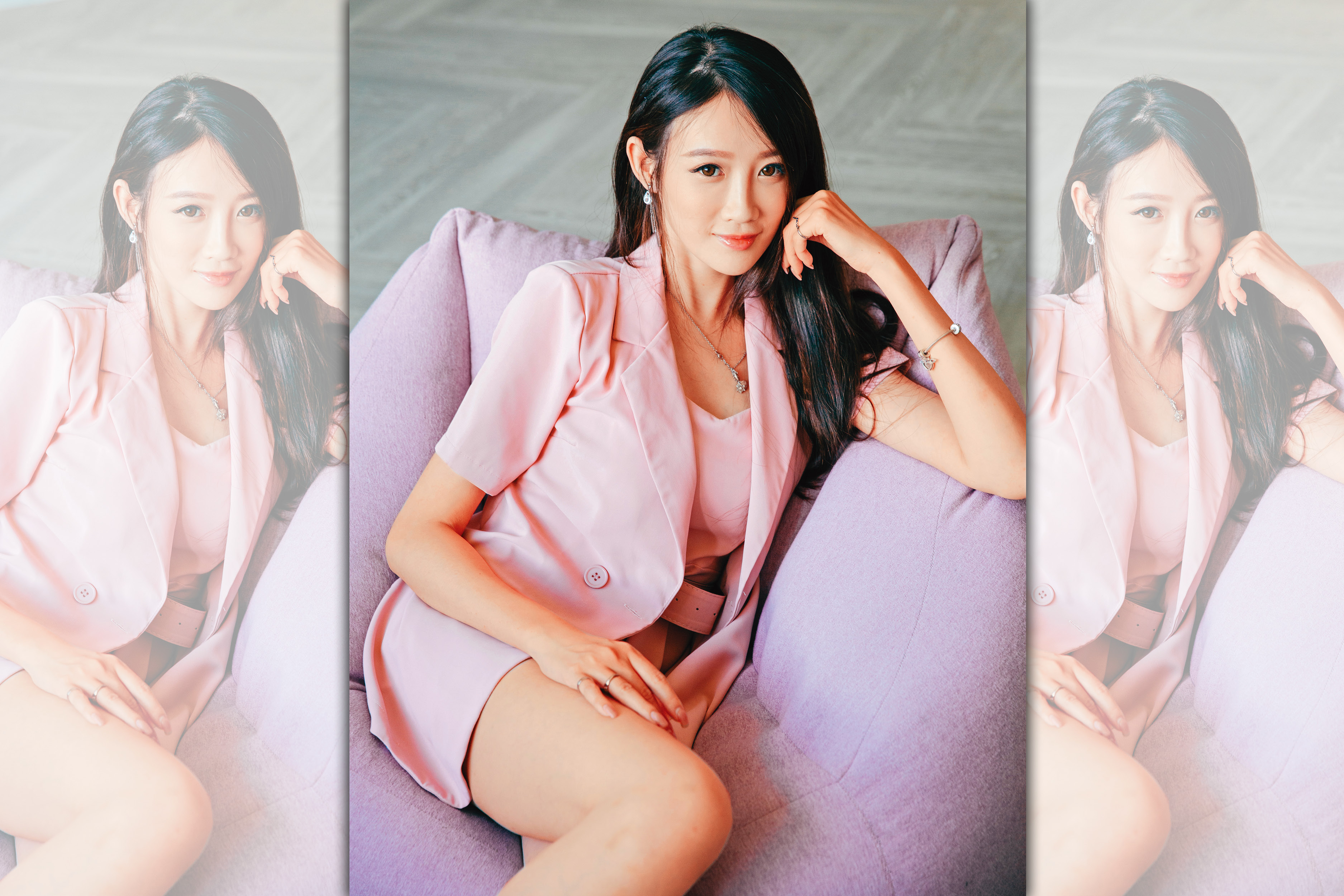 直播主「雪兒寶寶」從小家教嚴格,母親對於她的儀態要求甚高。