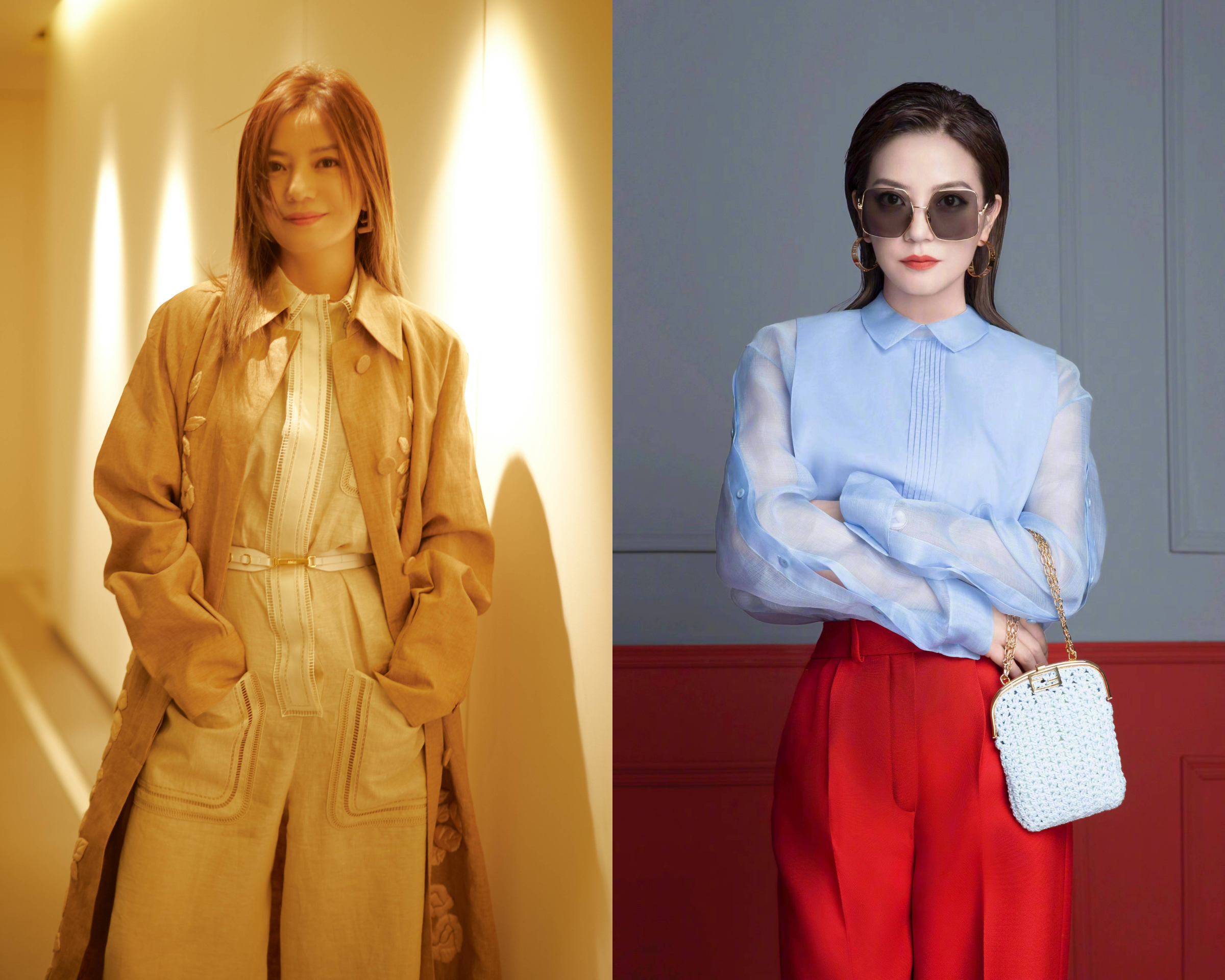 趙薇現身微博，是她出事後首度用微博發聲。（趙薇微博）