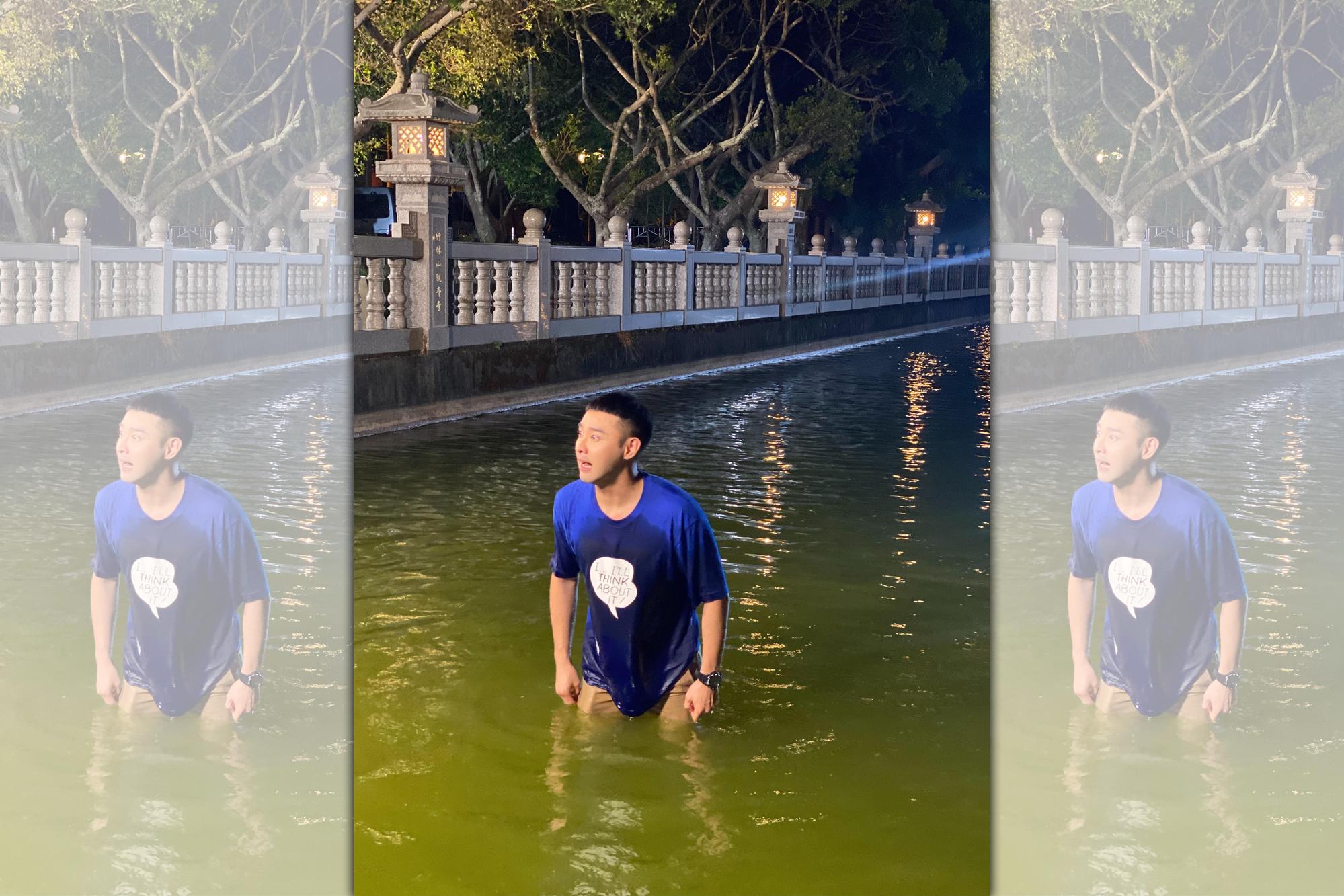 潘柏希落水後下體感覺有生物竄入。(民視提供)