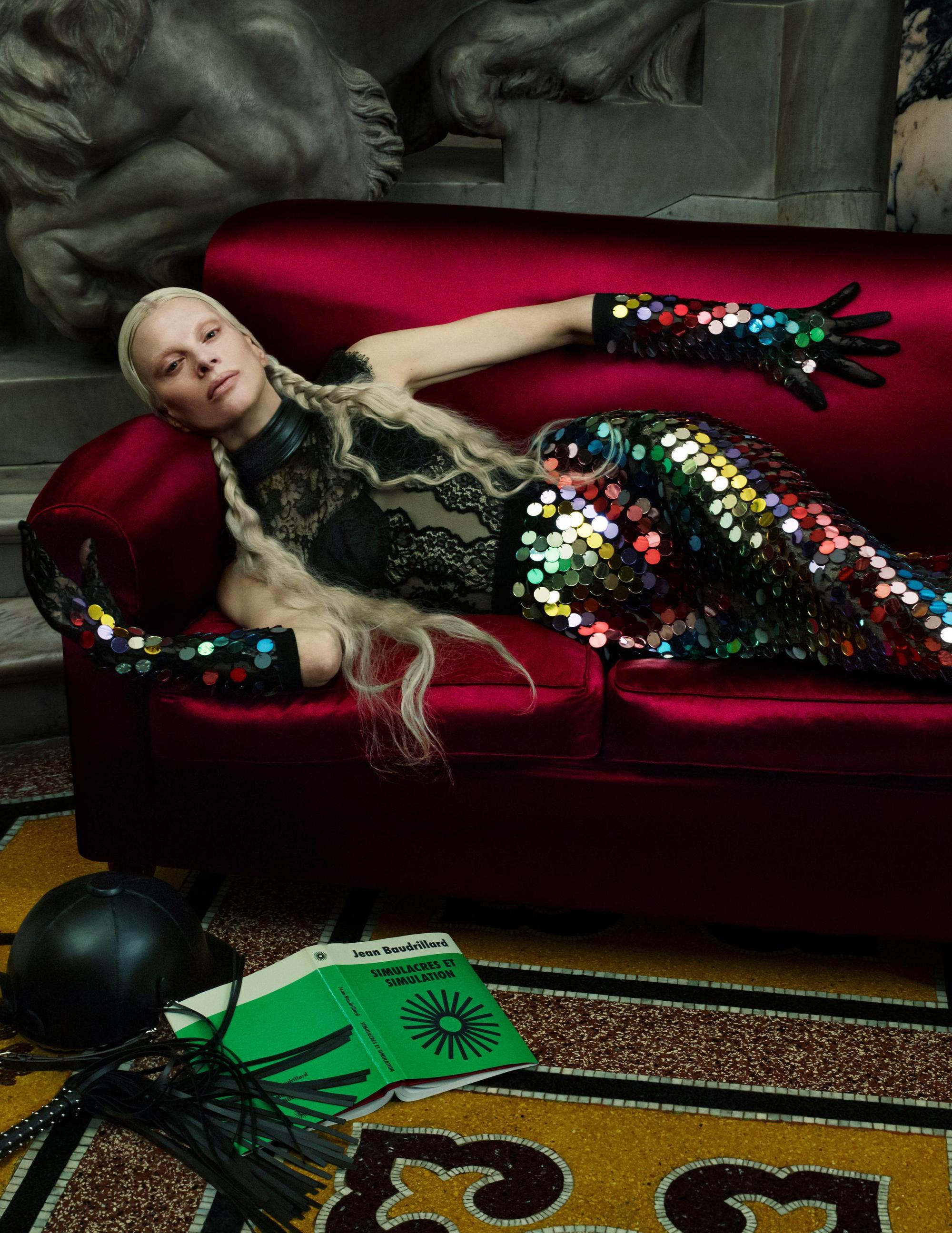ARIA形象廣告由攝影師Mert Alas和Marcus Piggott掌鏡，創意總監Alessandro Michele 指導。（GUCCI提供）