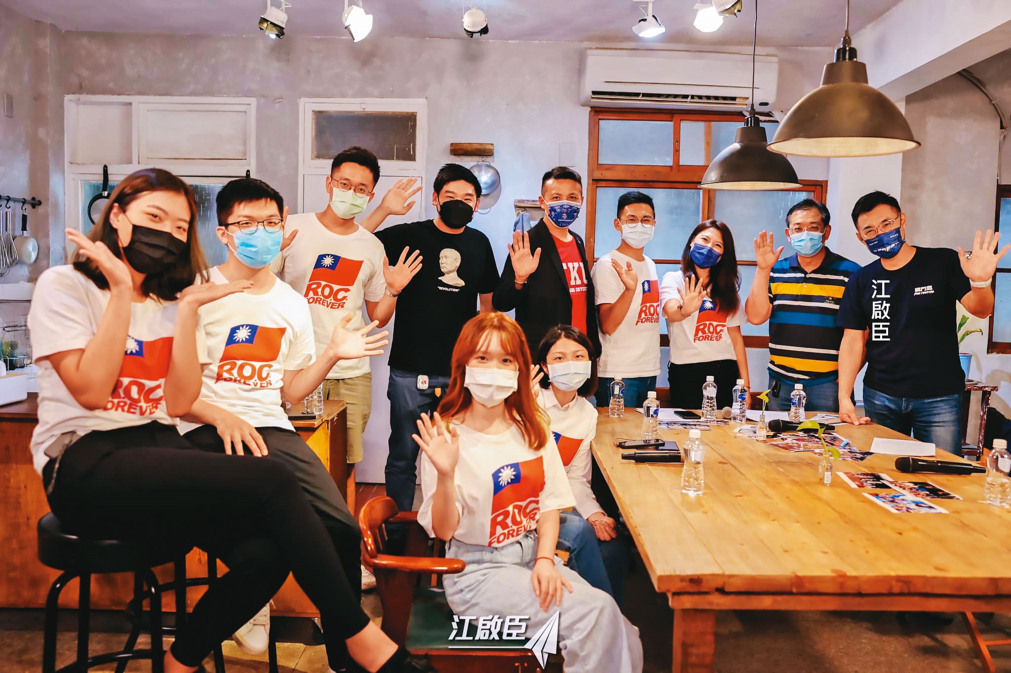 江啟臣坦言，國民黨黨意與民意有落差，也離年輕人越來越遠，因此他上任後積極舉辦青年活動，盼縮小藍營內的世代差異。（翻攝江啟臣臉書）