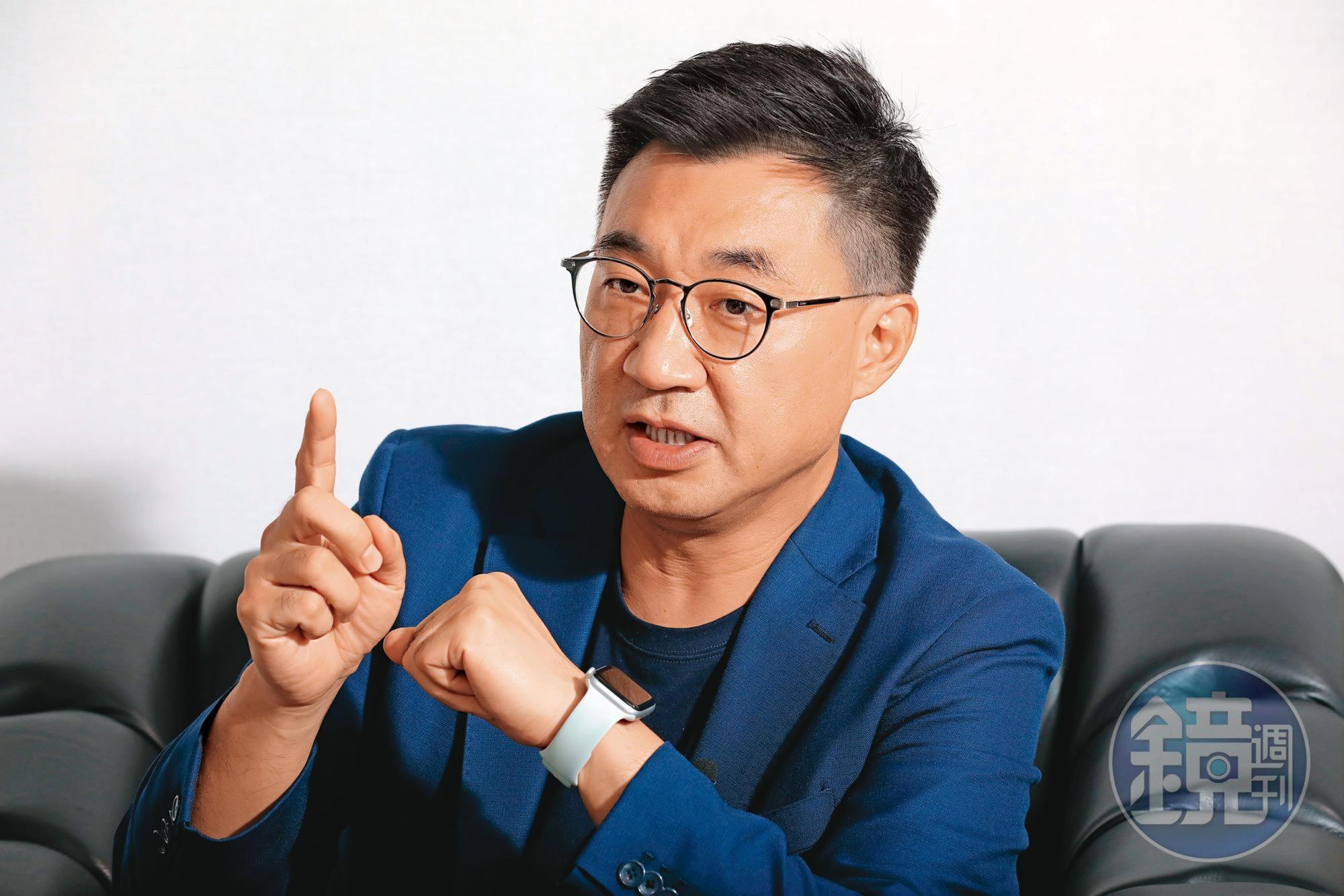 江啟臣9日接受本刊專訪,強調上任17個月來的努力,他才是現階段最了解黨狀況的主席候選人。