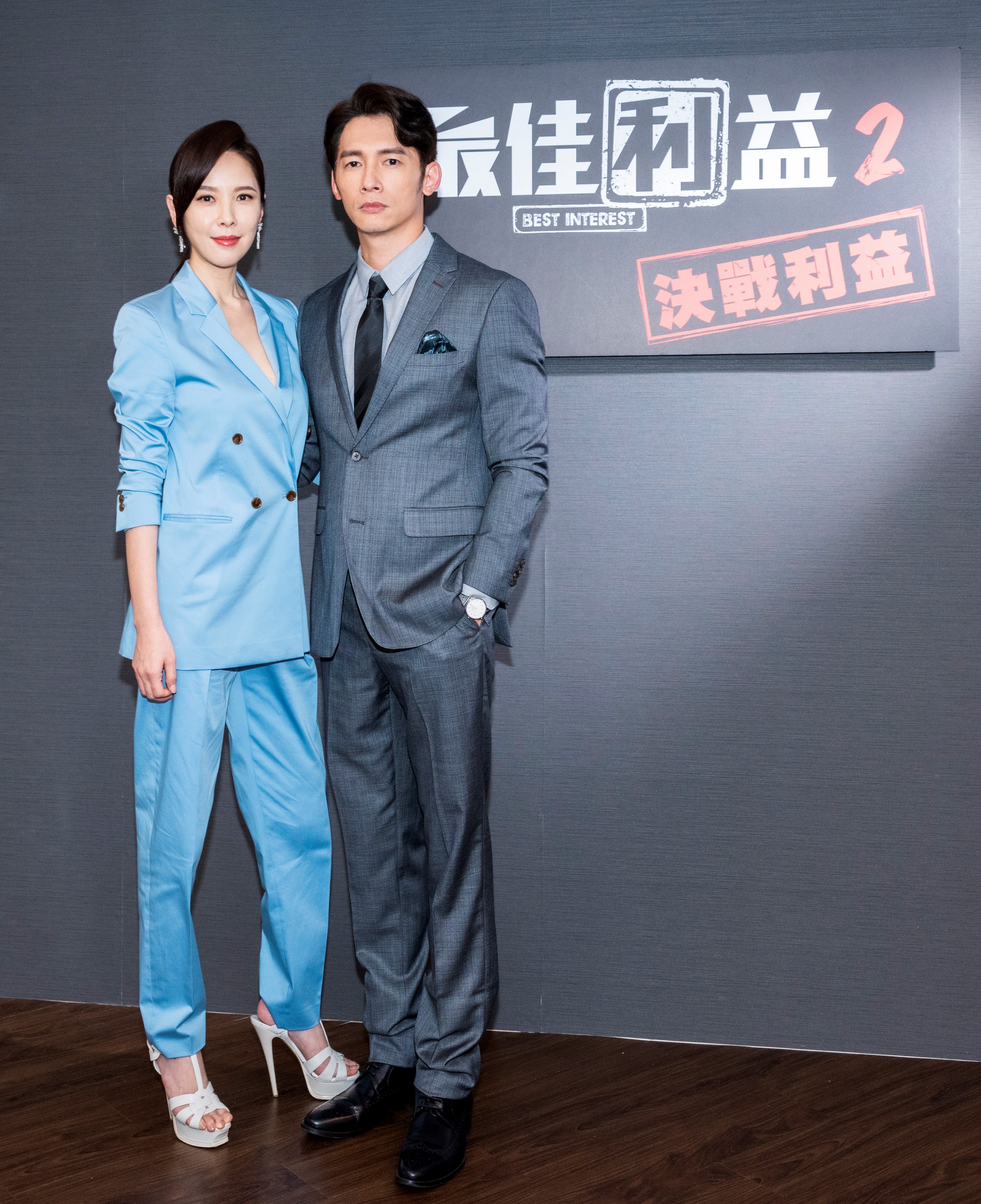 天心（左）與溫昇豪從夫妻到離婚再變成同事關係。（群之噰傳播提供）
