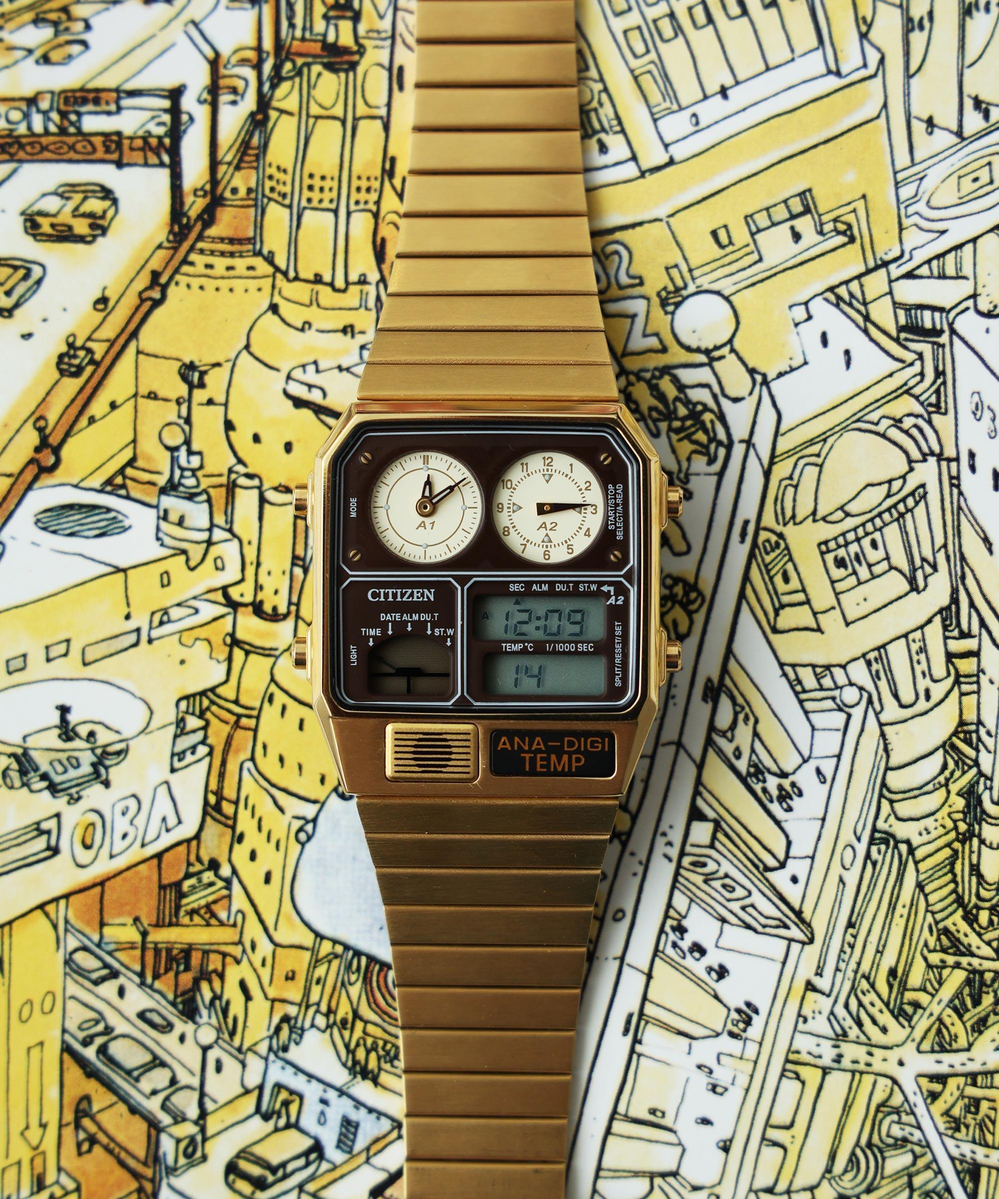 CITIZEN引進新的Ana-Digi Temp,定價NT$8,900。