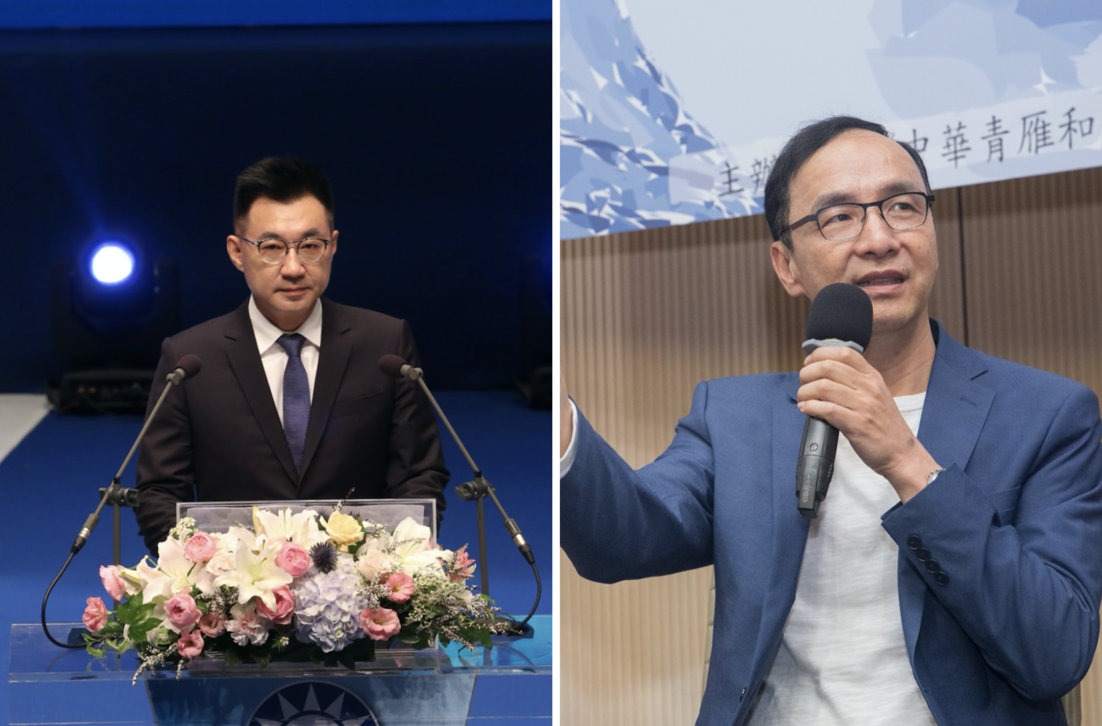 張亞中因涉攻擊朱立倫遭移送國民黨考紀會，朱立倫、江啟臣同表錯愕。（資料照）