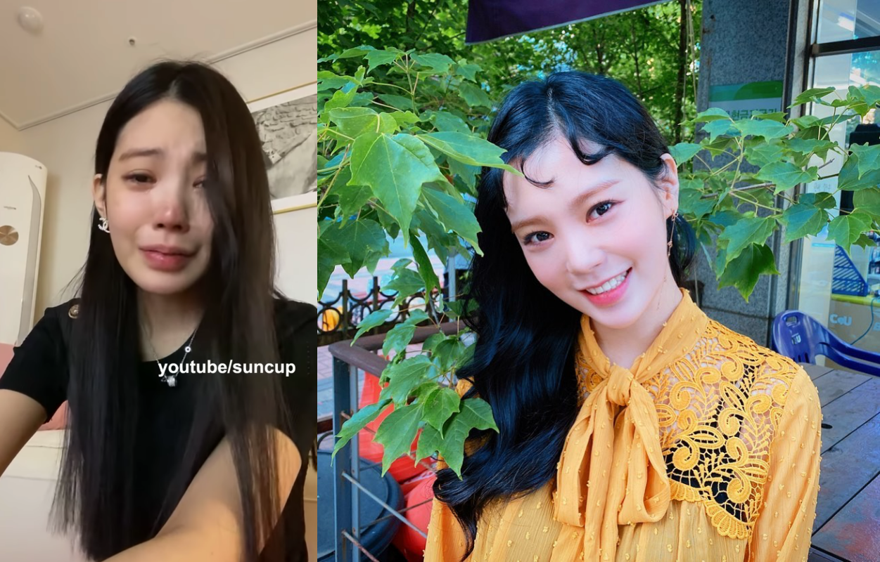 After School成員Lizzy在直播為自己酒駕道歉。(網路圖片、翻攝Lizzy IG)