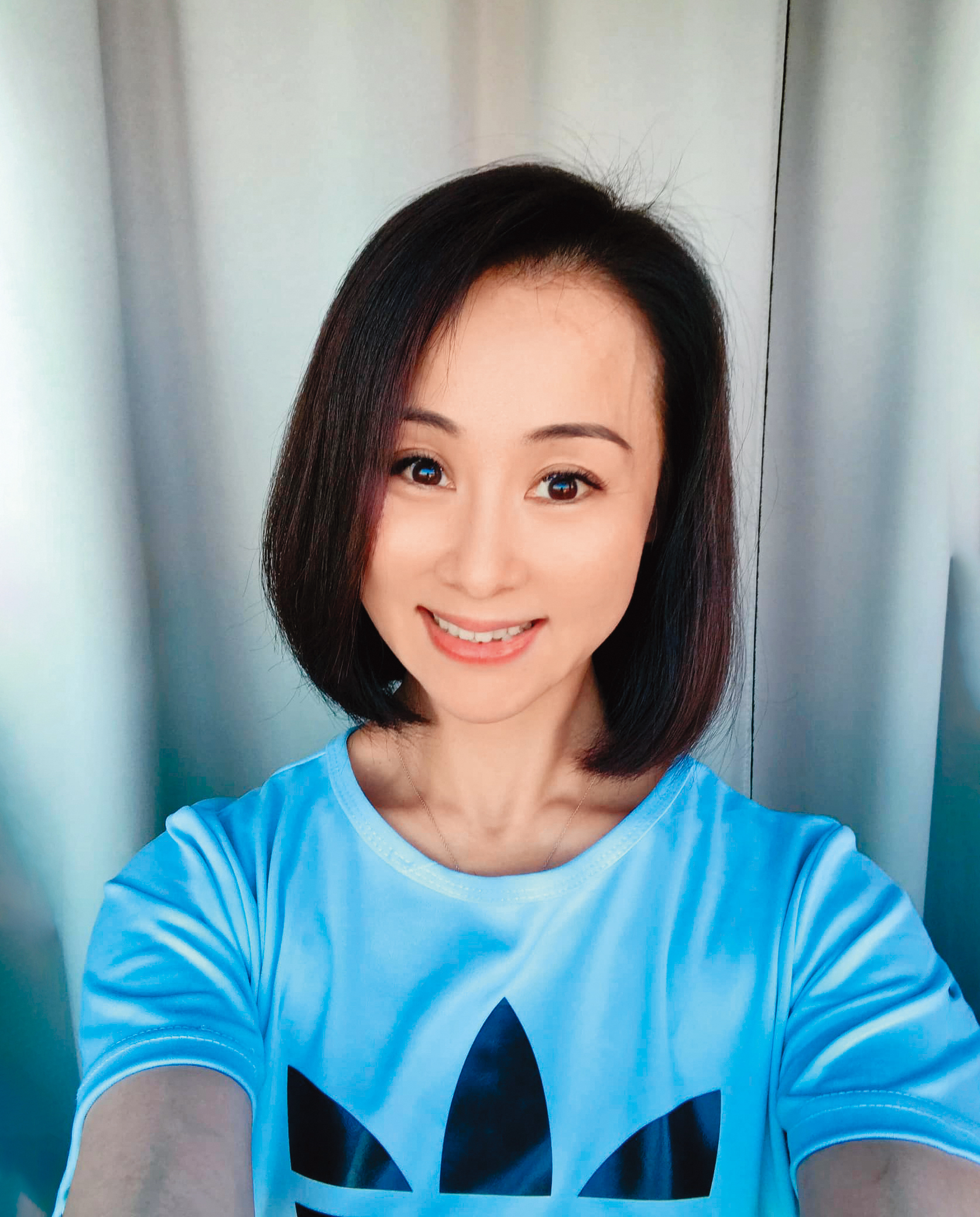 兵家綺孝心照料失智症的父親，讓她至今堅絕不婚。（翻攝兵家綺臉書）
