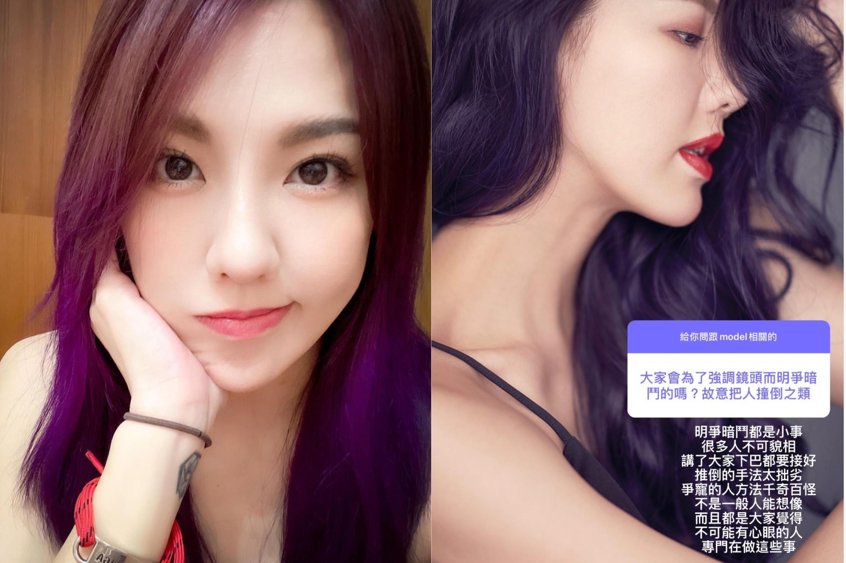 劉雨柔16歲踏入模特兒圈，看盡舞台下的明爭暗鬥。（翻攝自劉雨柔IG）