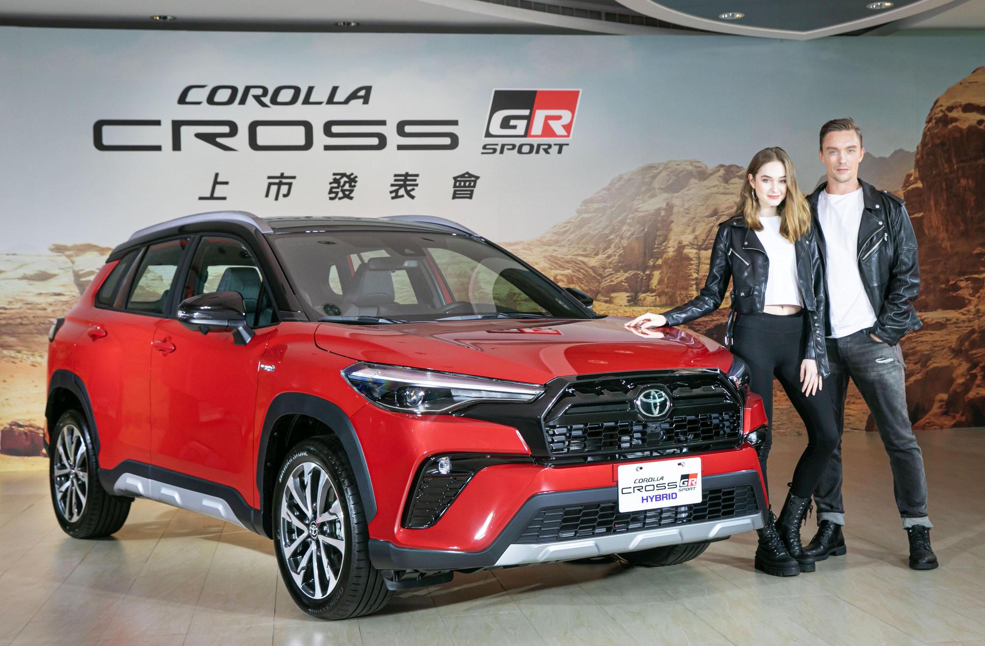去年10月才發表的COROLLA CROSS，短短10個月時間，在台累計銷售量就突破4萬台。（台灣本田提供）