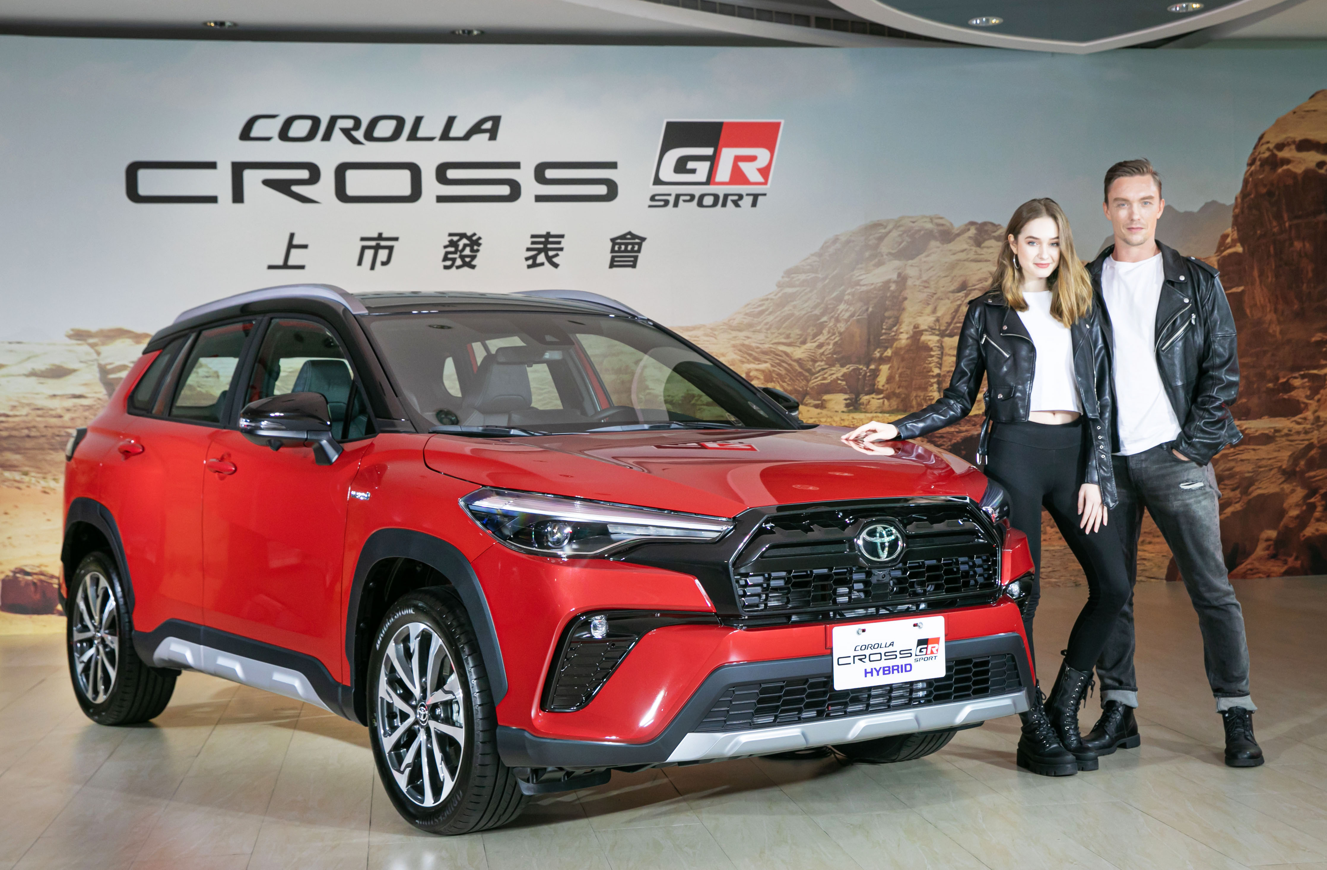 去年10月才發表的COROLLA CROSS,短短10個月時間,在台累計銷售量就突破4萬台。(台灣本田提供)