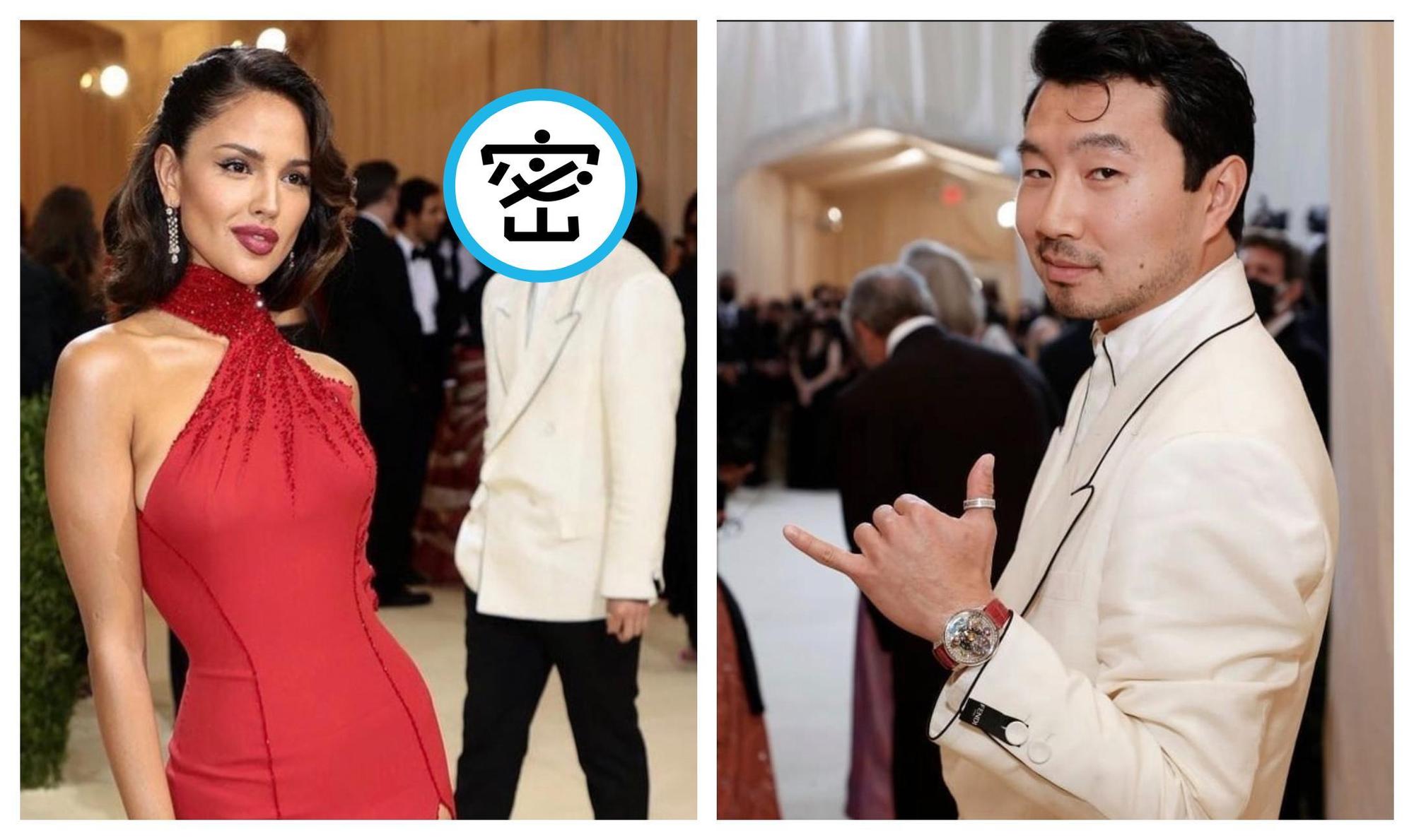 劉思慕受邀參加MET Gala晚宴，卻因一張照被做成網路迷因圖。（翻攝Simu Liu IG）
