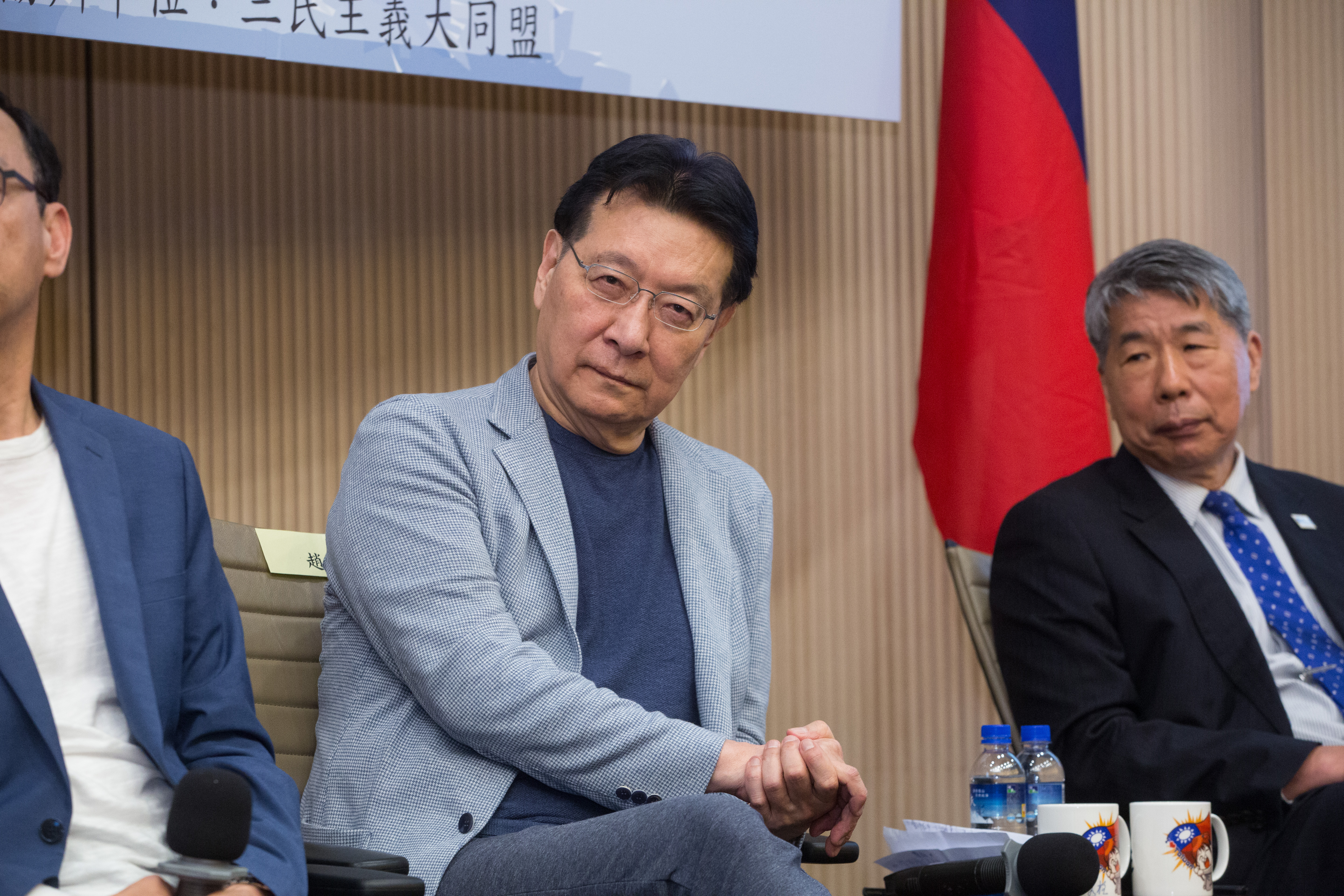 趙少康喊話中央，募集100名80歲以上民眾率團「到莫德納去鬧、去跟他要」「保證那個地方一定轟動」。（本刊資料照）