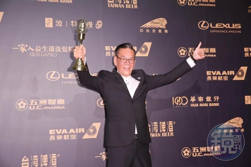 龍劭華2度獲得金鐘視帝，為過去開砲道歉。（本刊資料照）