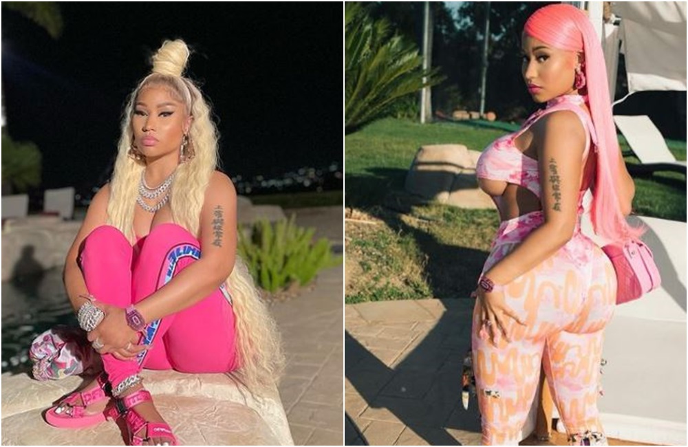 美國饒舌天后妮琪米娜。（翻攝Nicki Minaj的IG）